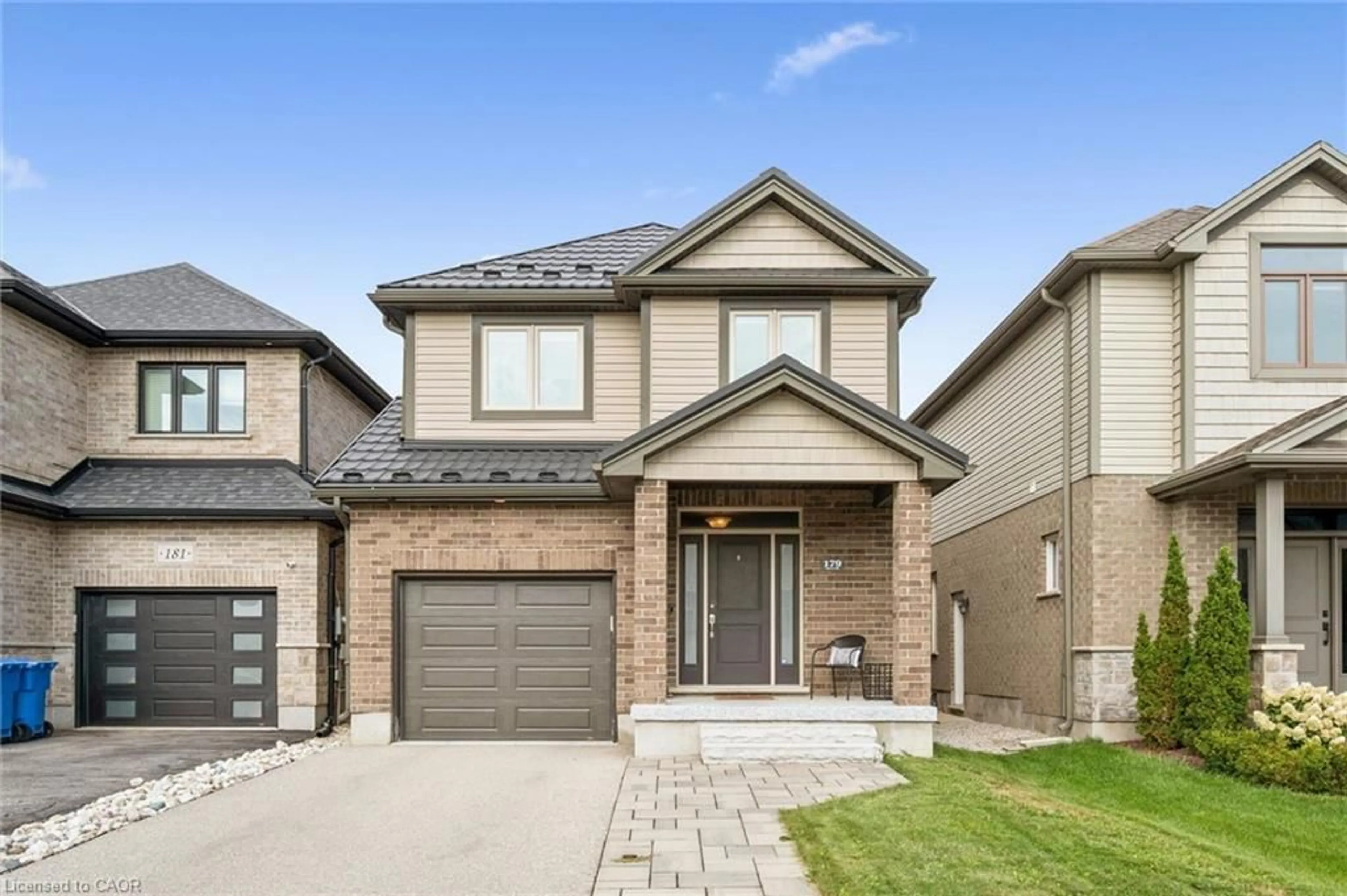 Home with brick exterior material, street for 179 Dallan Dr, Guelph Ontario N1L 0N4