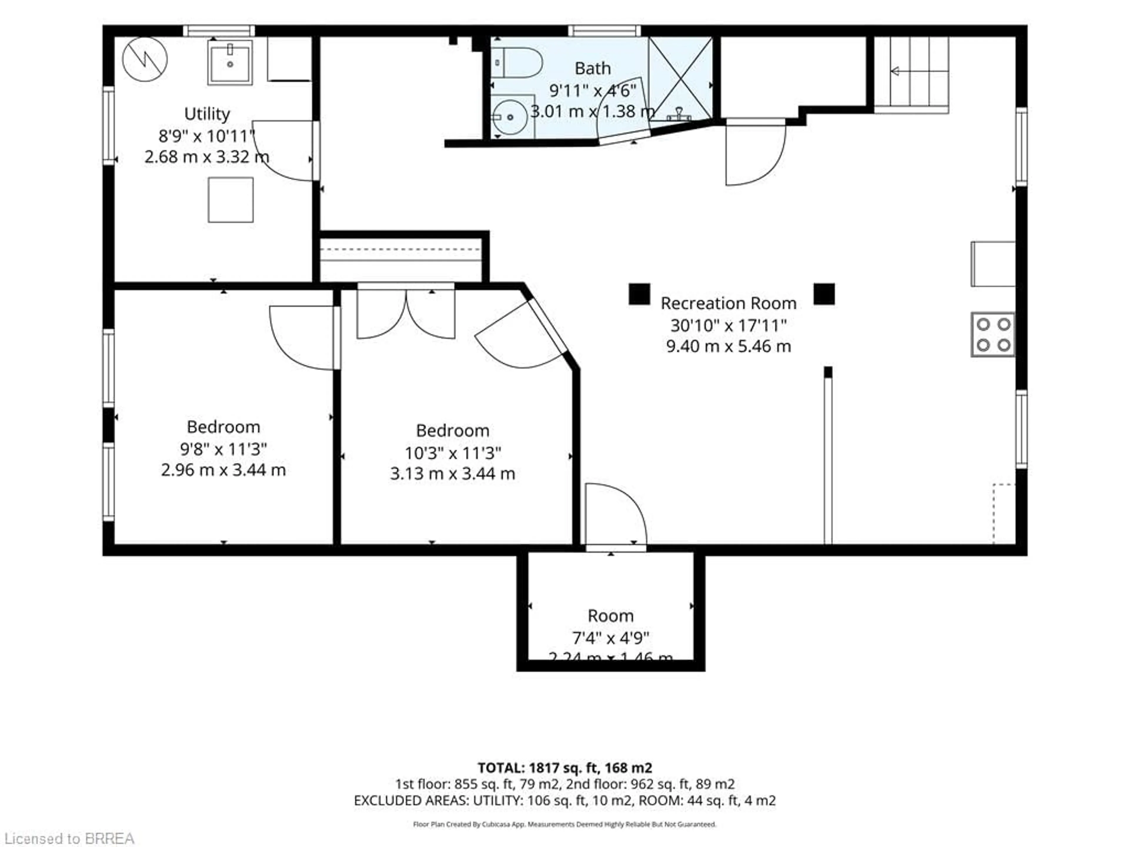 Floor plan for 25 Wayne Dr, Brantford Ontario N3R 2Y6