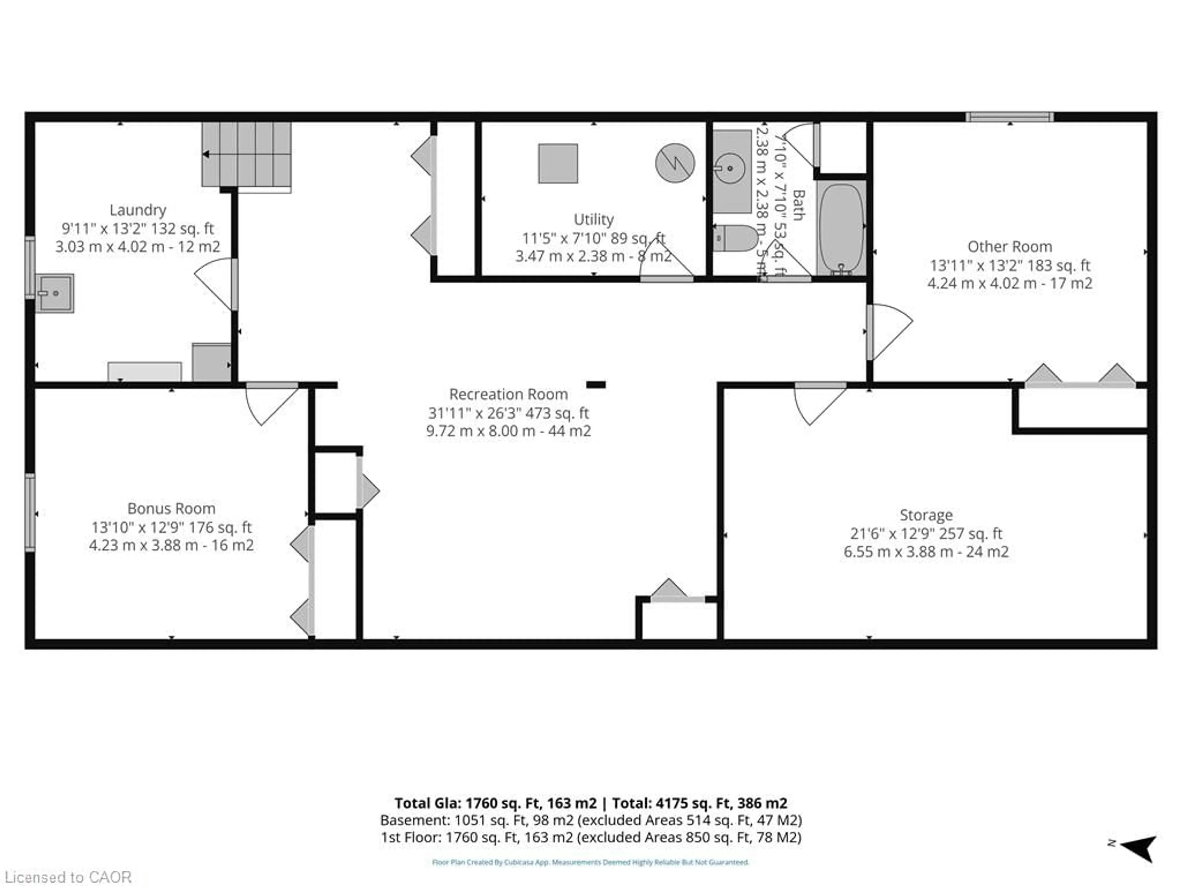 Floor plan for 9 Sheridan Blvd, Simcoe Ontario N3Y 4W5