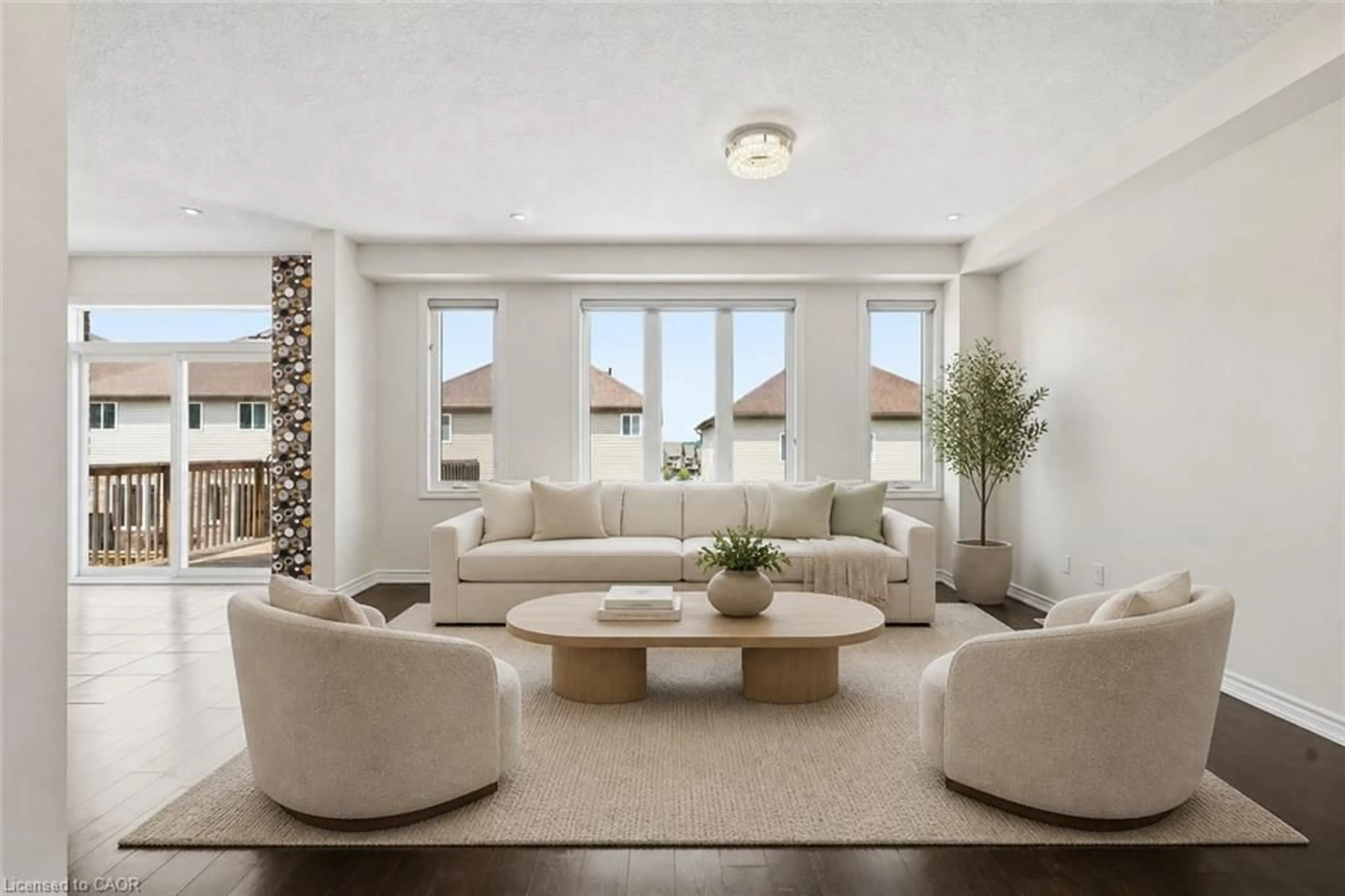 Living room with furniture, unknown for 359 Beechdrops Dr, Waterloo Ontario N2V 0E8