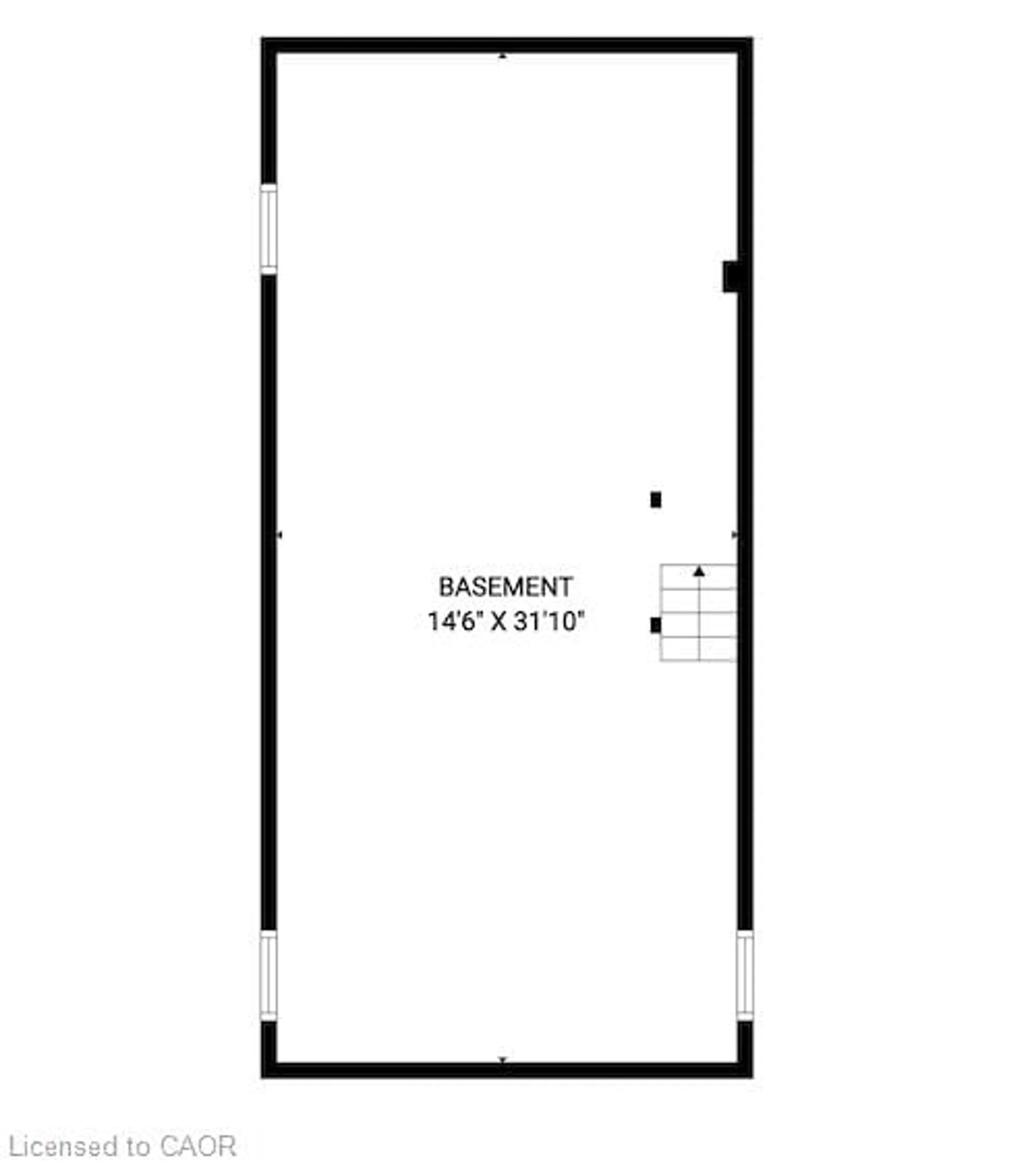 Floor plan for 90 Belview Ave, Hamilton Ontario L8L 7K8