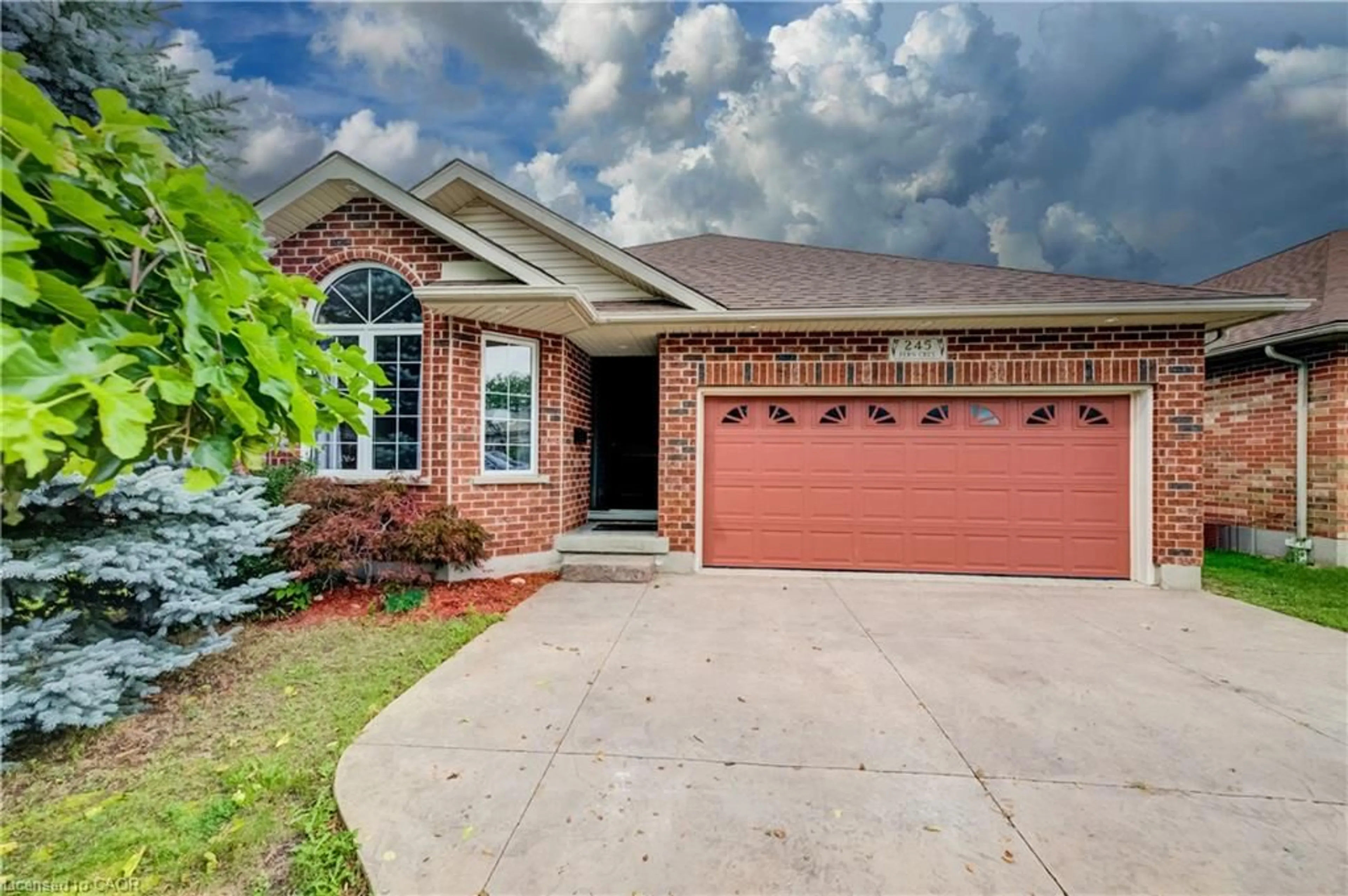 Home with brick exterior material, street for 245 Fern Cres, Waterloo Ontario N2V 2P9
