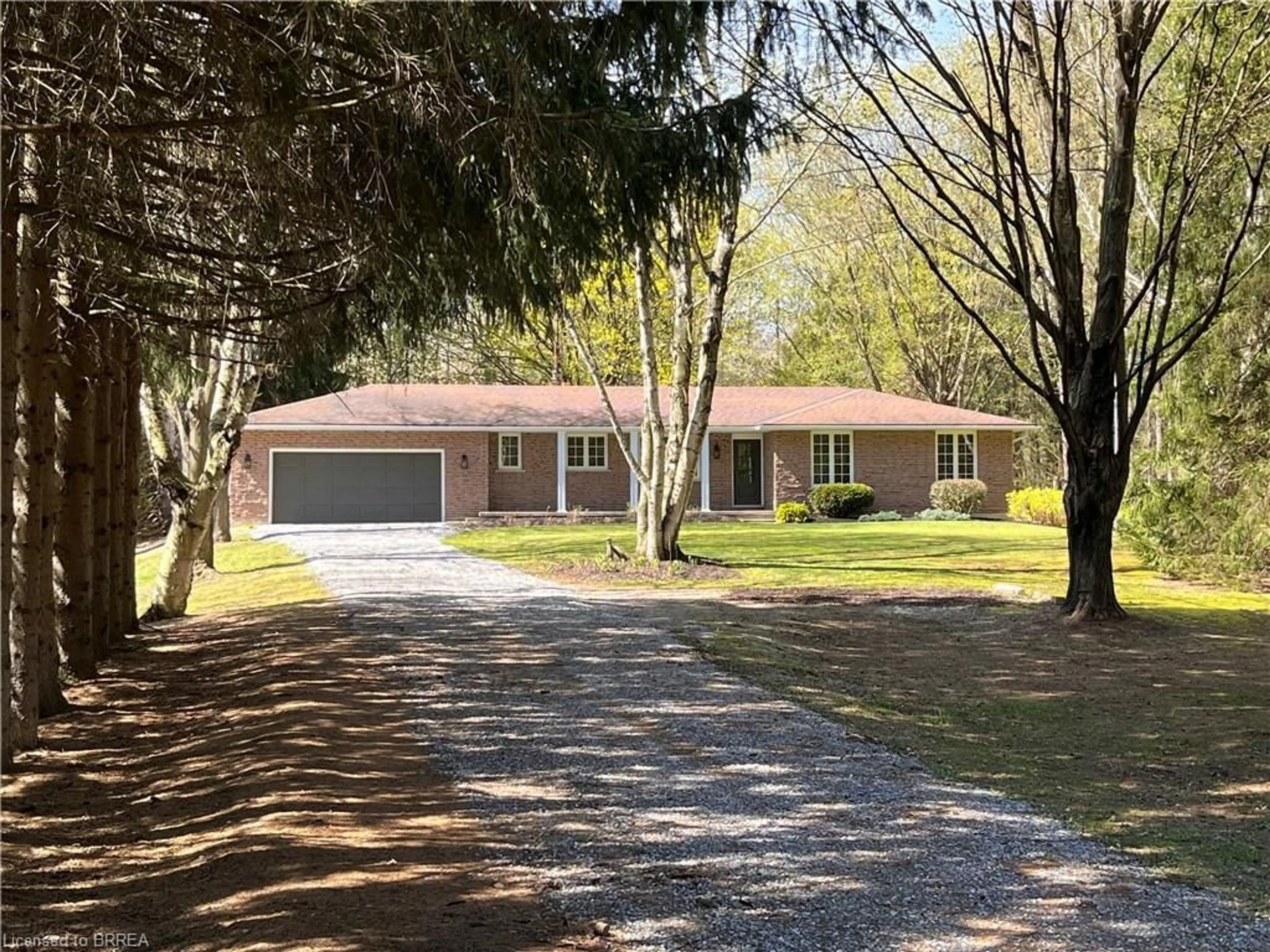 A pic from outside/outdoor area/front of a property/back of a property/a pic from drone, street for 881 Charlotteville Rd 8, Simcoe Ontario N3Y 4K5