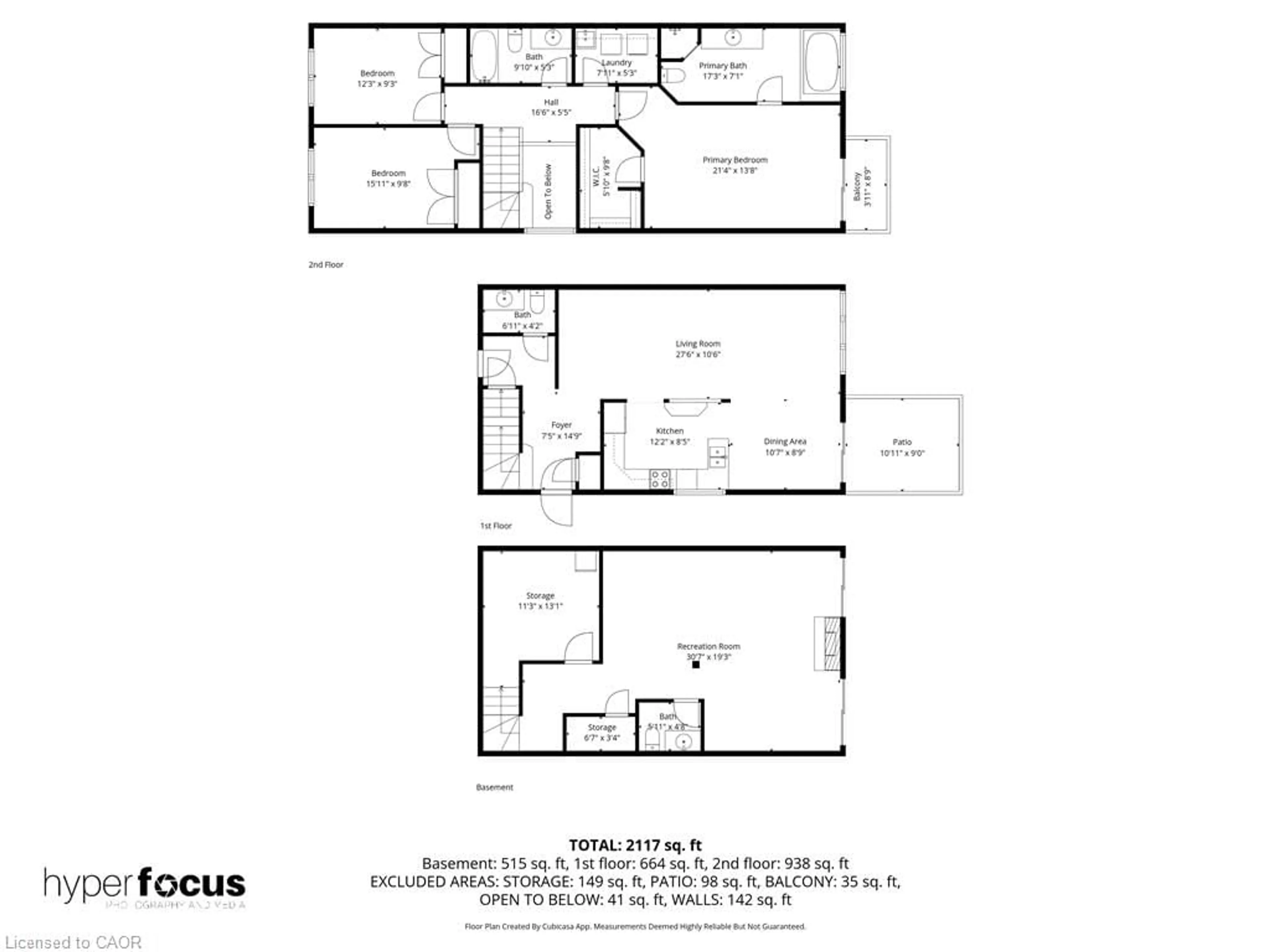 Floor plan for 85 Edgewater Dr #10, Stoney Creek Ontario L8E 4Z2