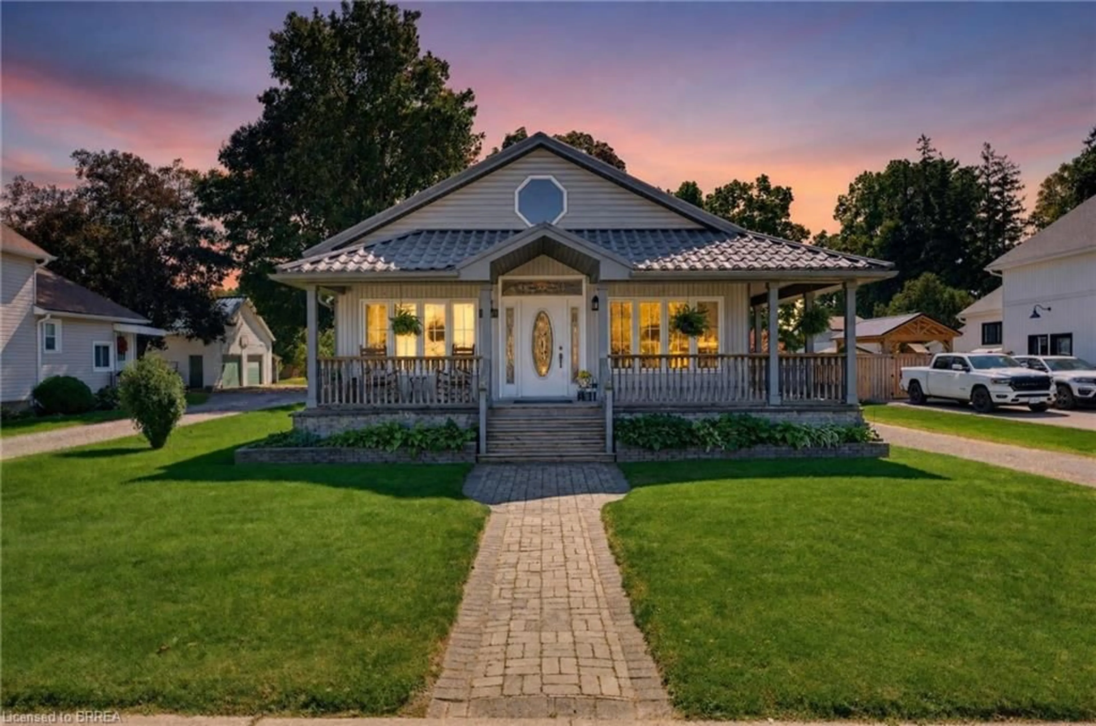 Home with brick exterior material, street for 149 King St, Burford Ontario N0E 1A0