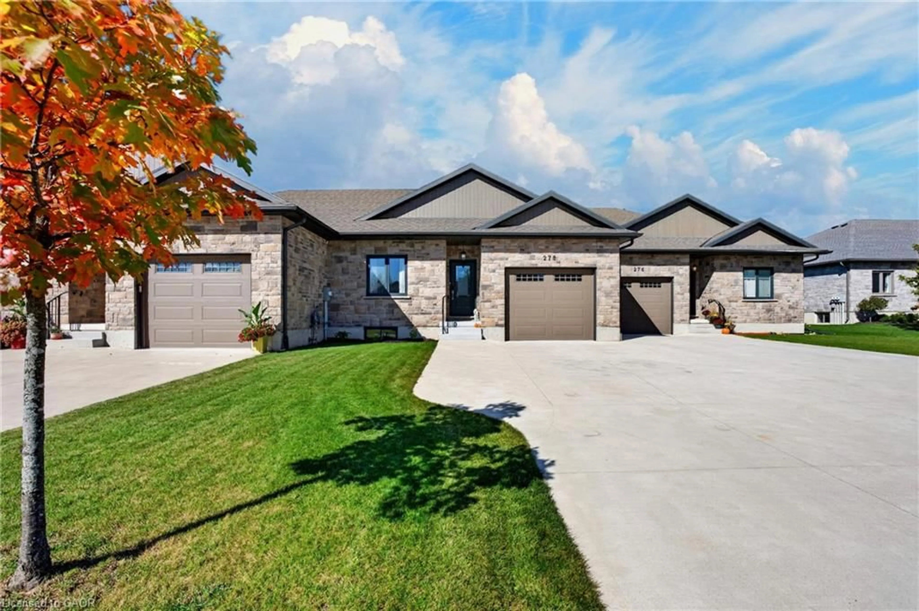 Home with brick exterior material, street for 278 Mccourt Pl, Atwood Ontario N0G 1B0