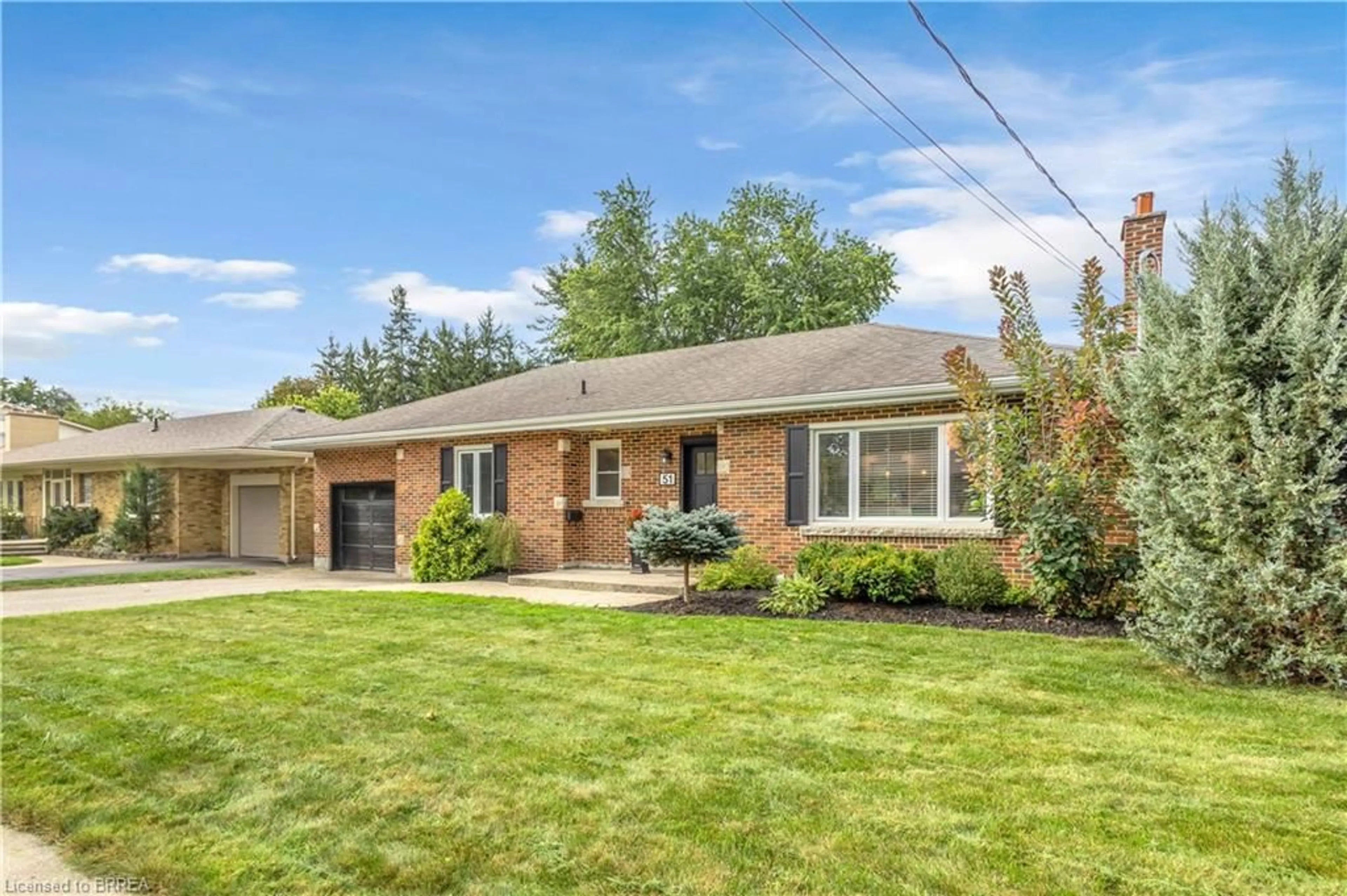 Home with brick exterior material, street for 51 Admiral Rd, Brantford Ontario N3R 1L5