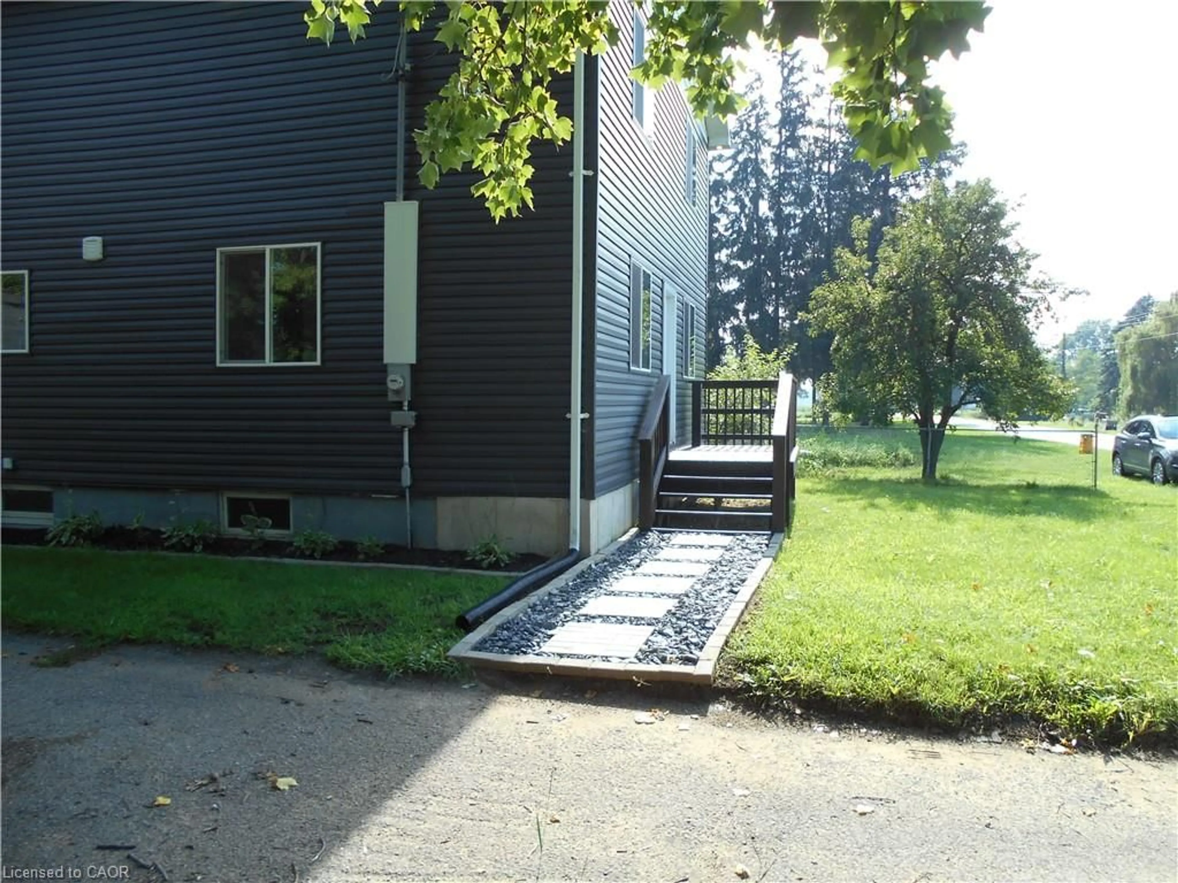 Patio, street for 98 Charlotteville Rd 1, St. Williams Ontario N0E 1P0