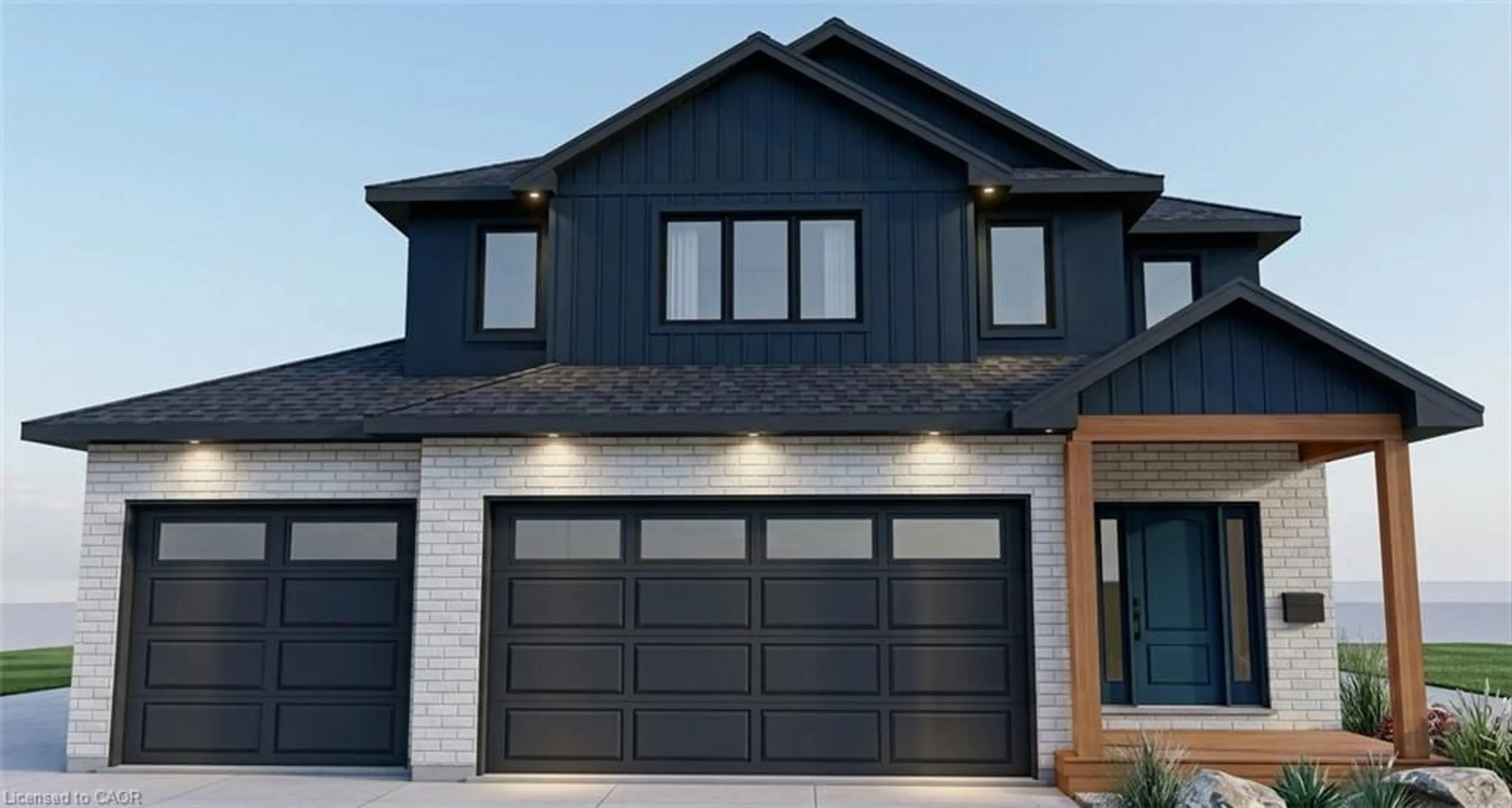 Home with vinyl exterior material, street for 163 Applewood St, Plattsville Ontario N0J 1S0