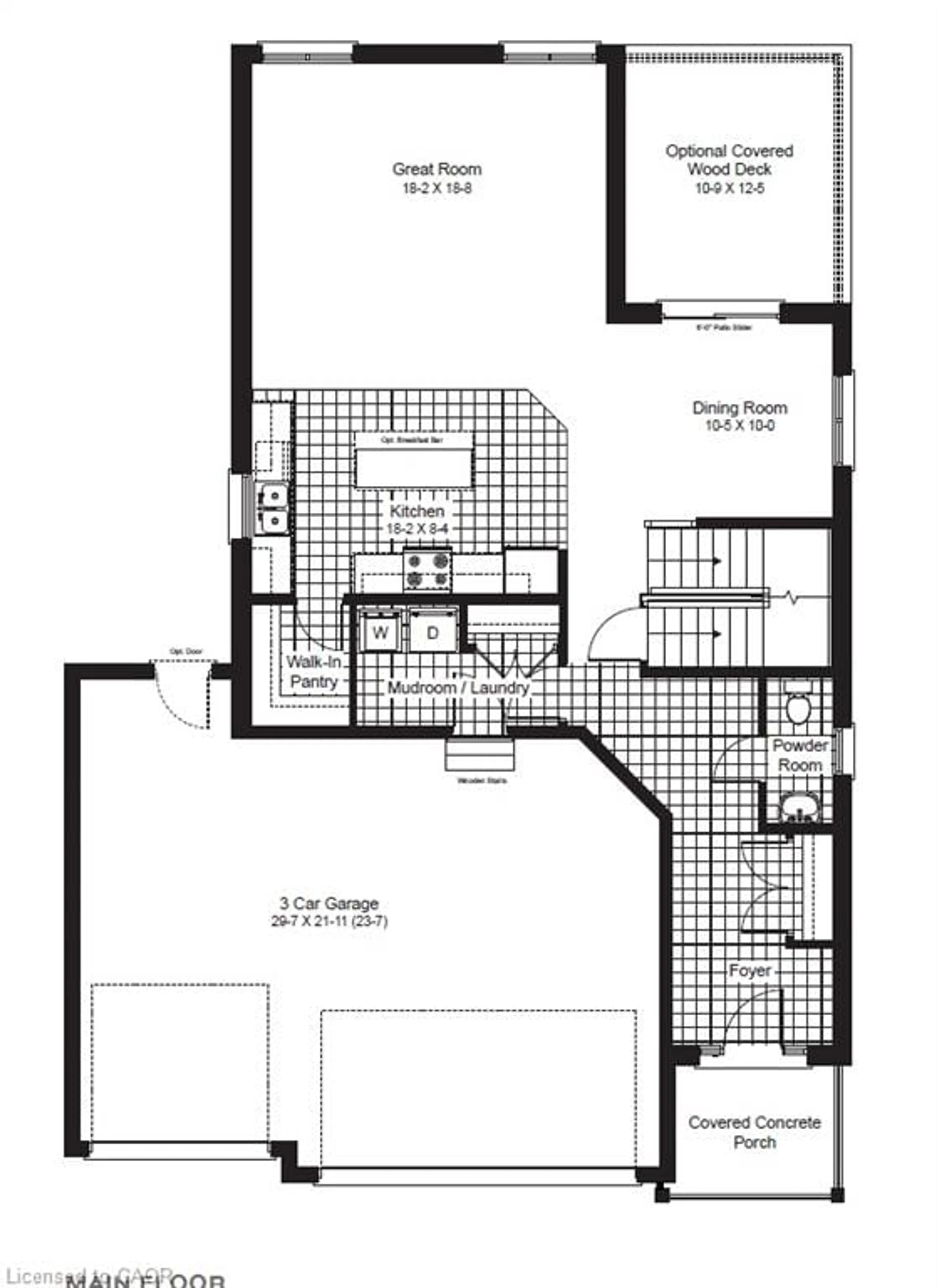 Floor plan for 163 Applewood St, Plattsville Ontario N0J 1S0
