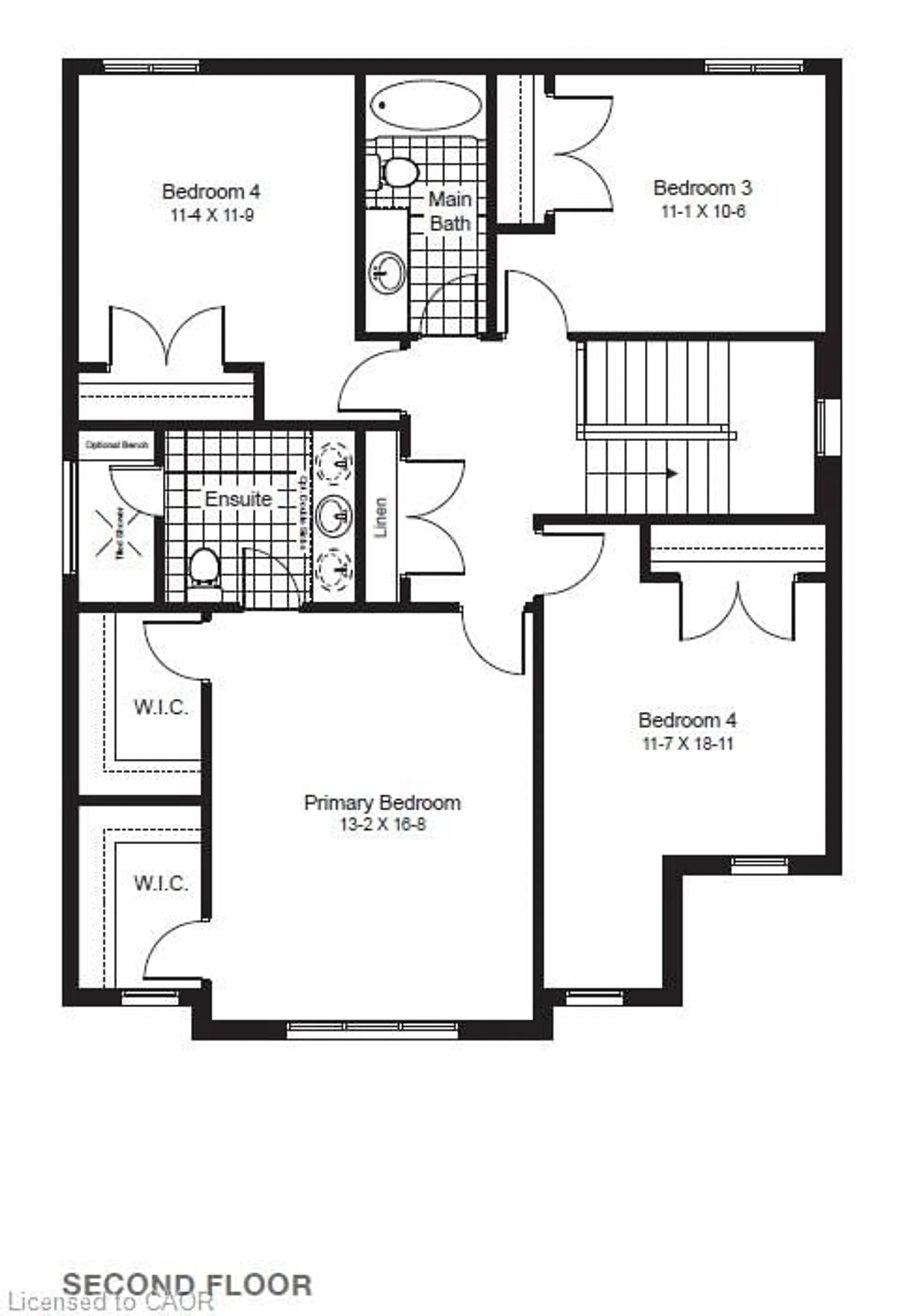 Floor plan for 163 Applewood St, Plattsville Ontario N0J 1S0