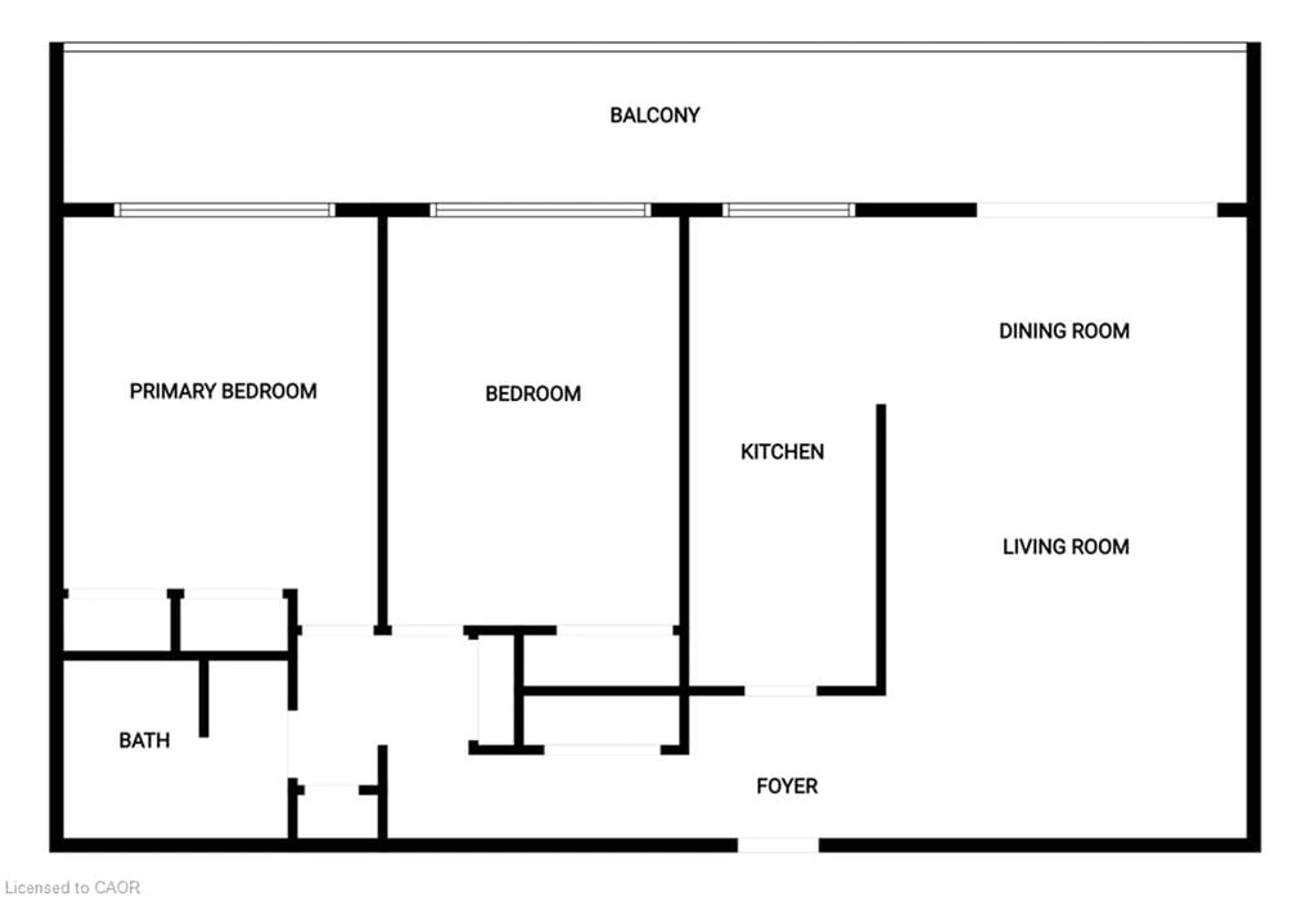 Floor plan for 510 Queenston Rd #406, Hamilton Ontario L8K 1J3
