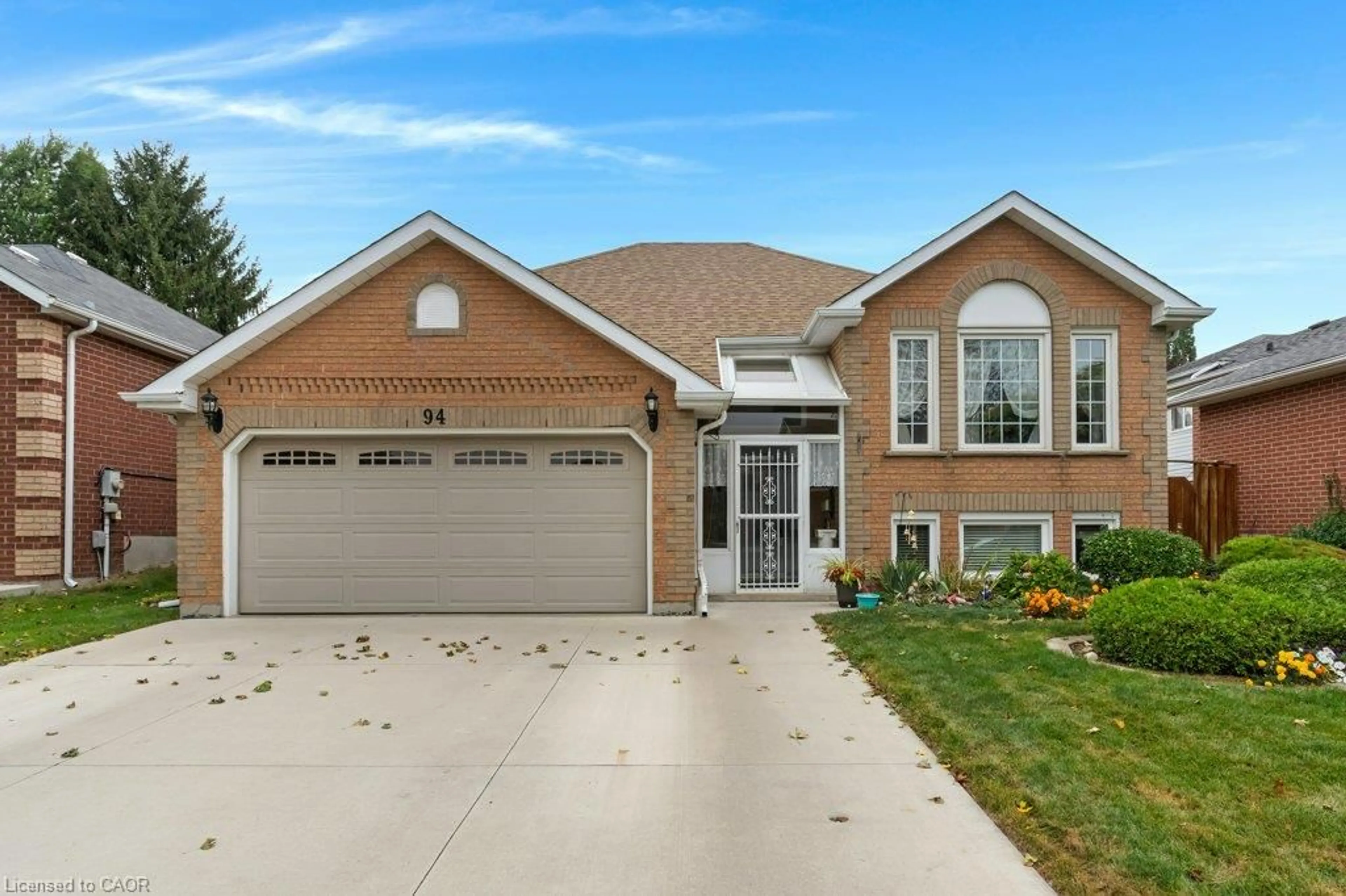Home with brick exterior material, street for 94 Dawn Cres, Cambridge Ontario N3C 4A9