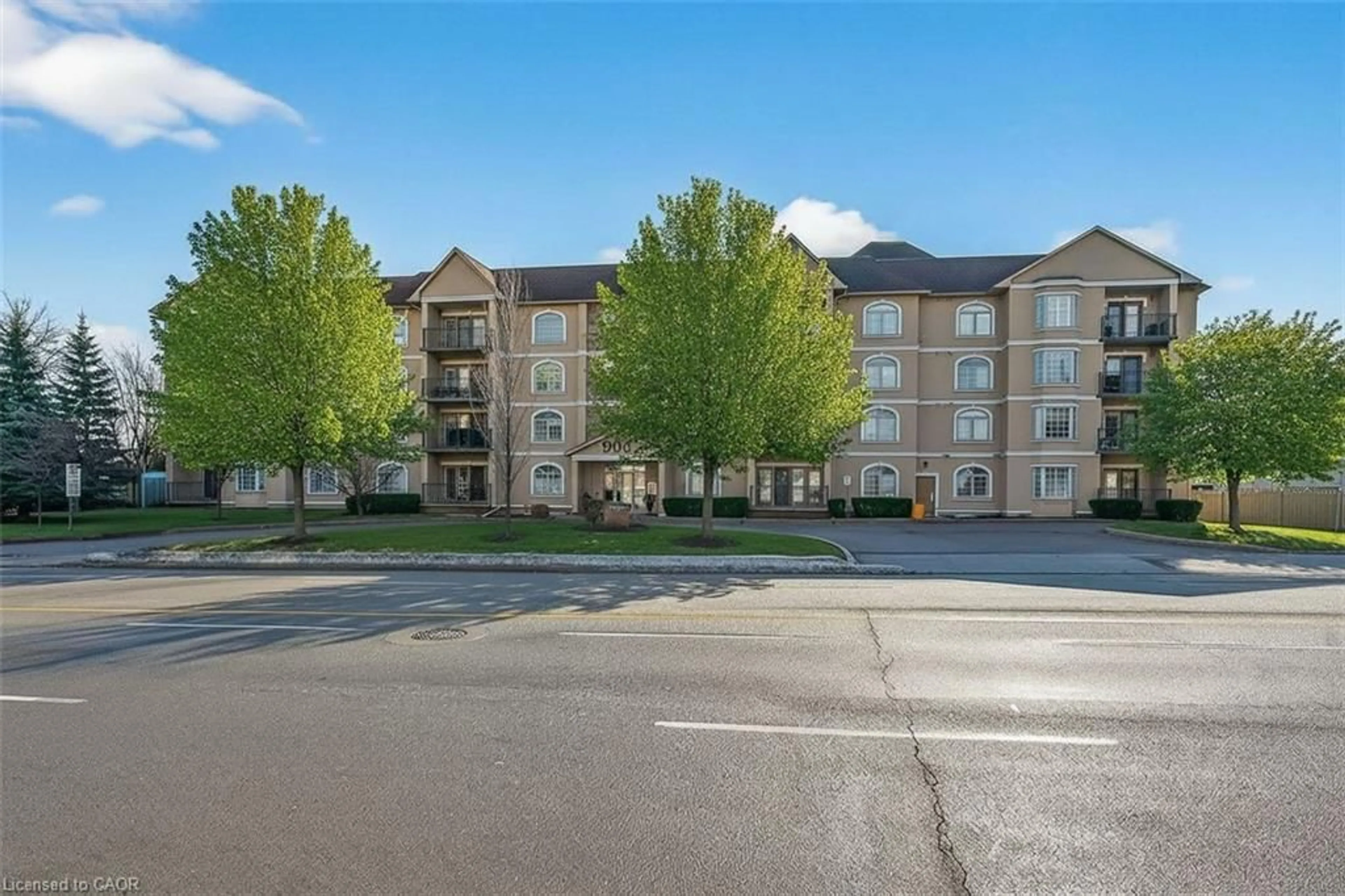 A pic from outside/outdoor area/front of a property/back of a property/a pic from drone, unknown for 908 Mohawk Rd #308, Hamilton Ontario L8T 2R8