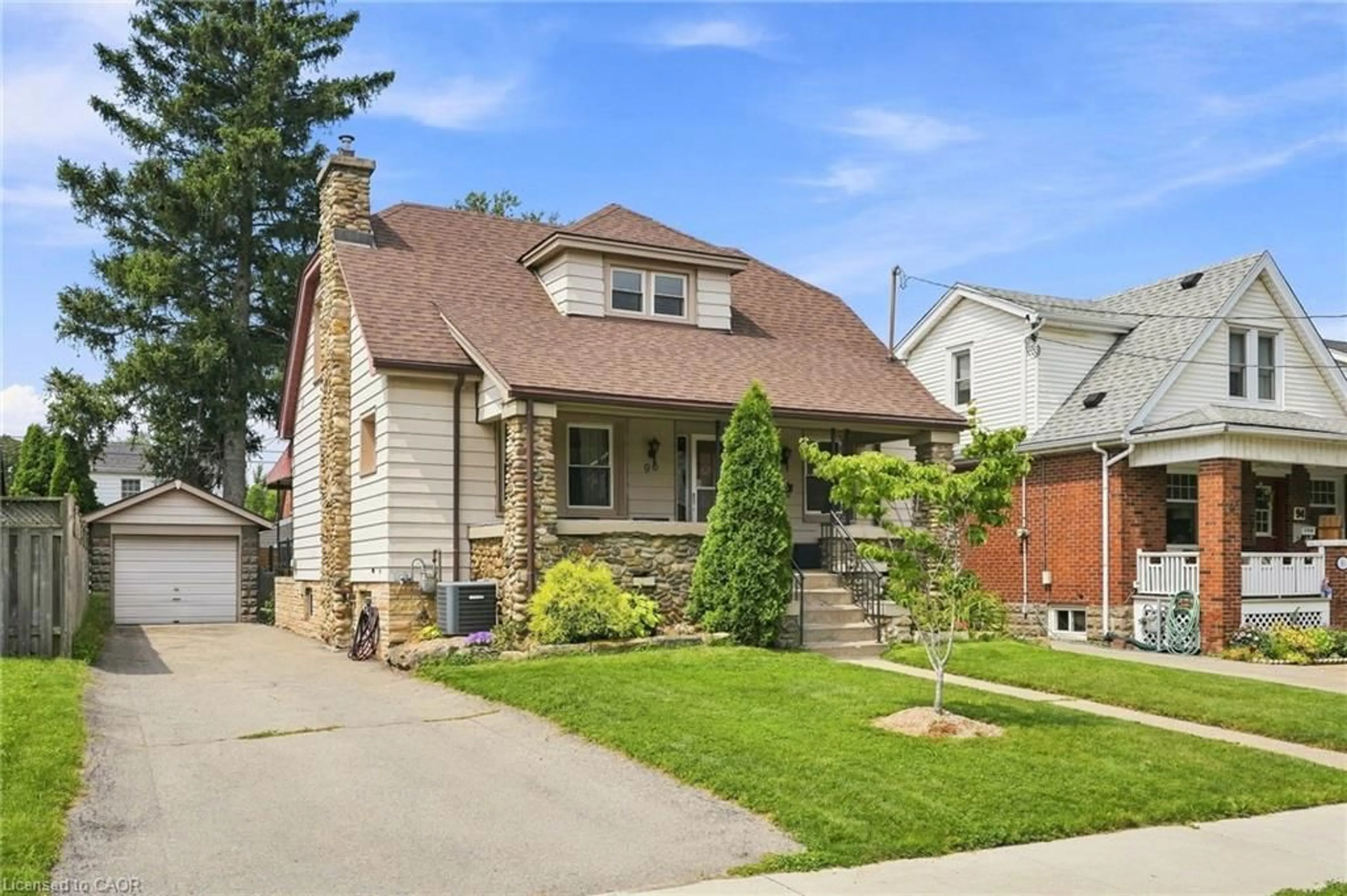 Home with brick exterior material, street for 96 Huxley Ave, Hamilton Ontario L8K 2P8
