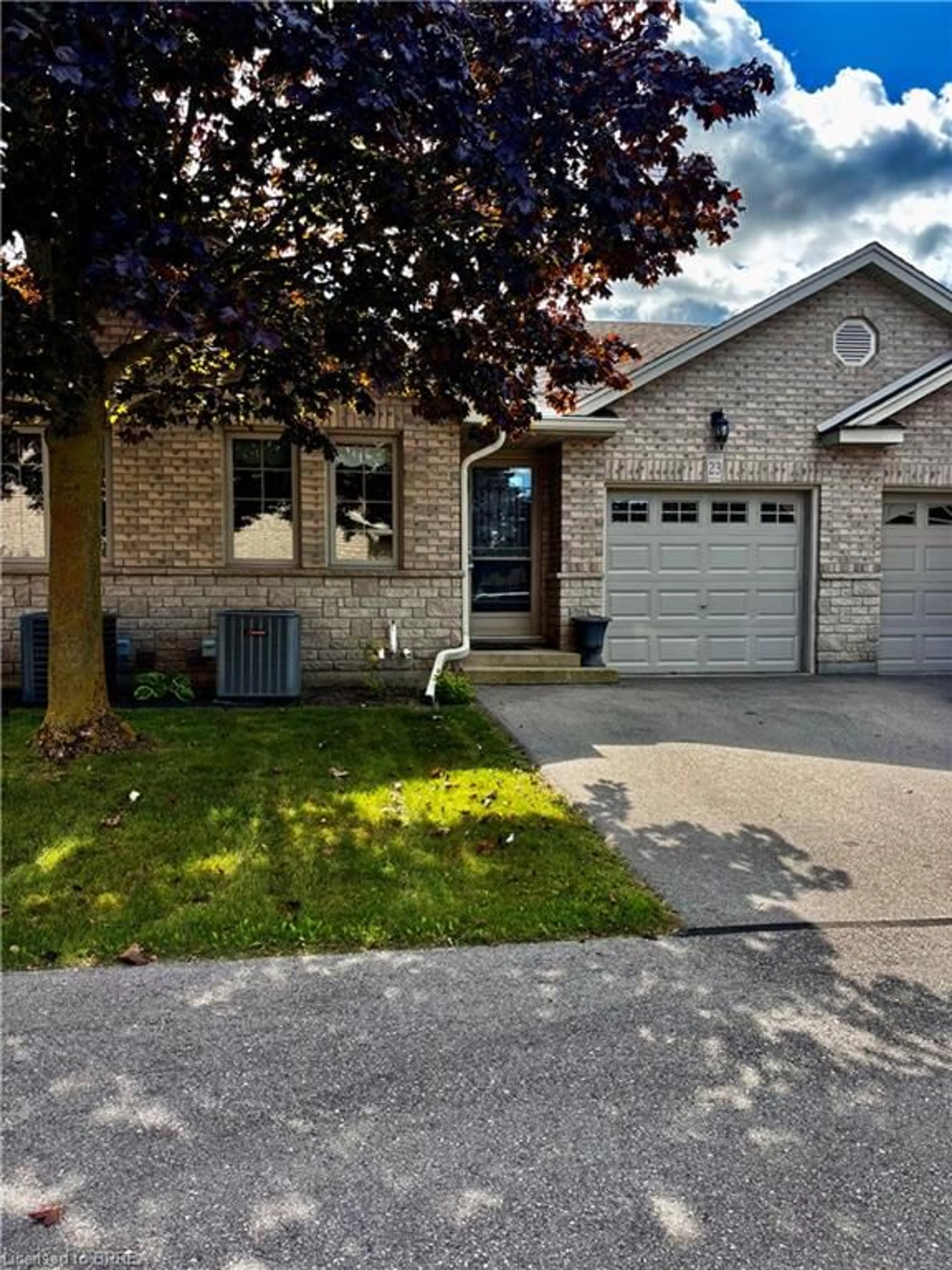 Home with brick exterior material, street for 24 Griffiths Dr #23, Paris Ontario N3L 4C5