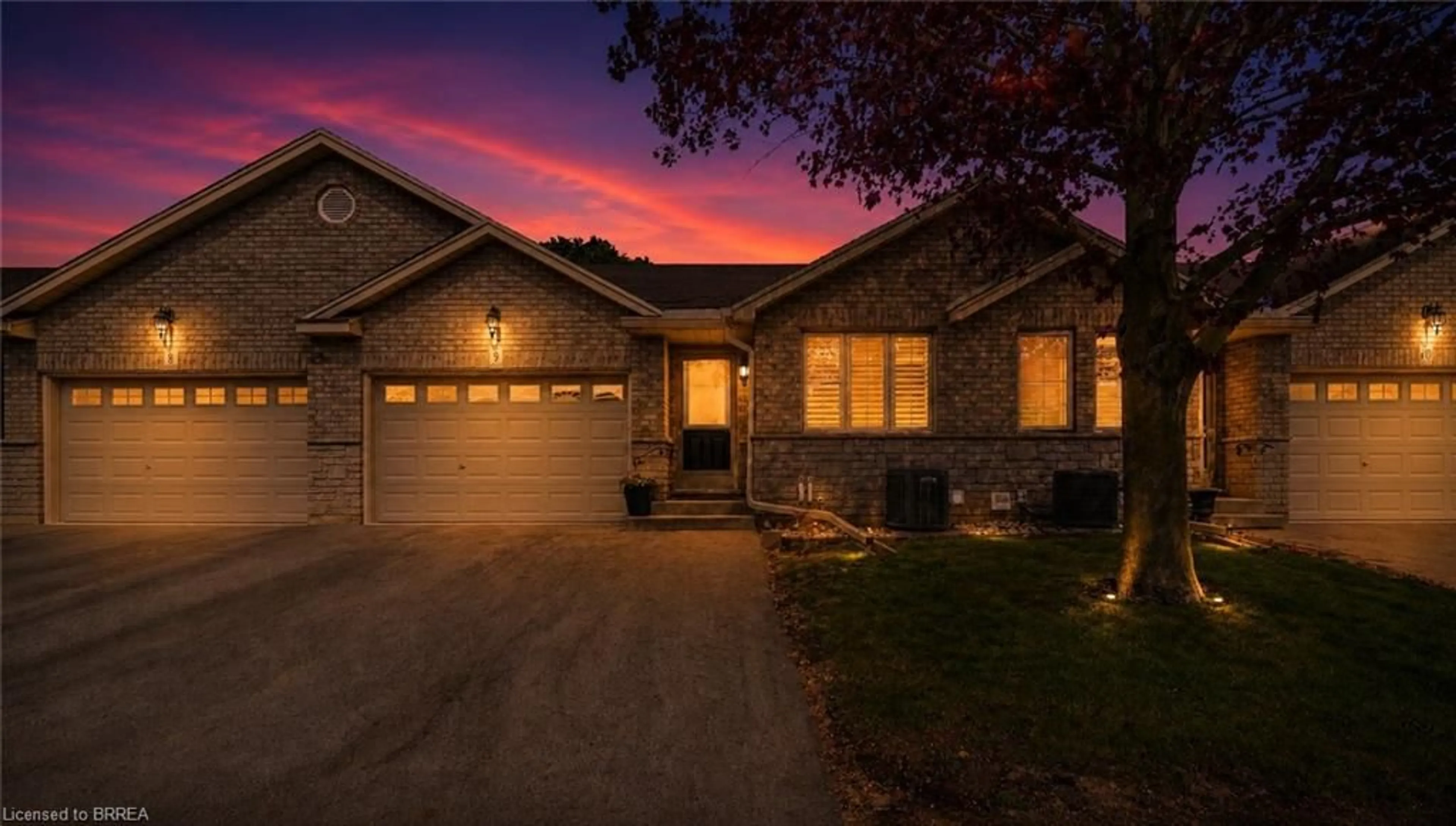 Home with brick exterior material, street for 24 Griffiths Dr #9, Paris Ontario N3L 4C5
