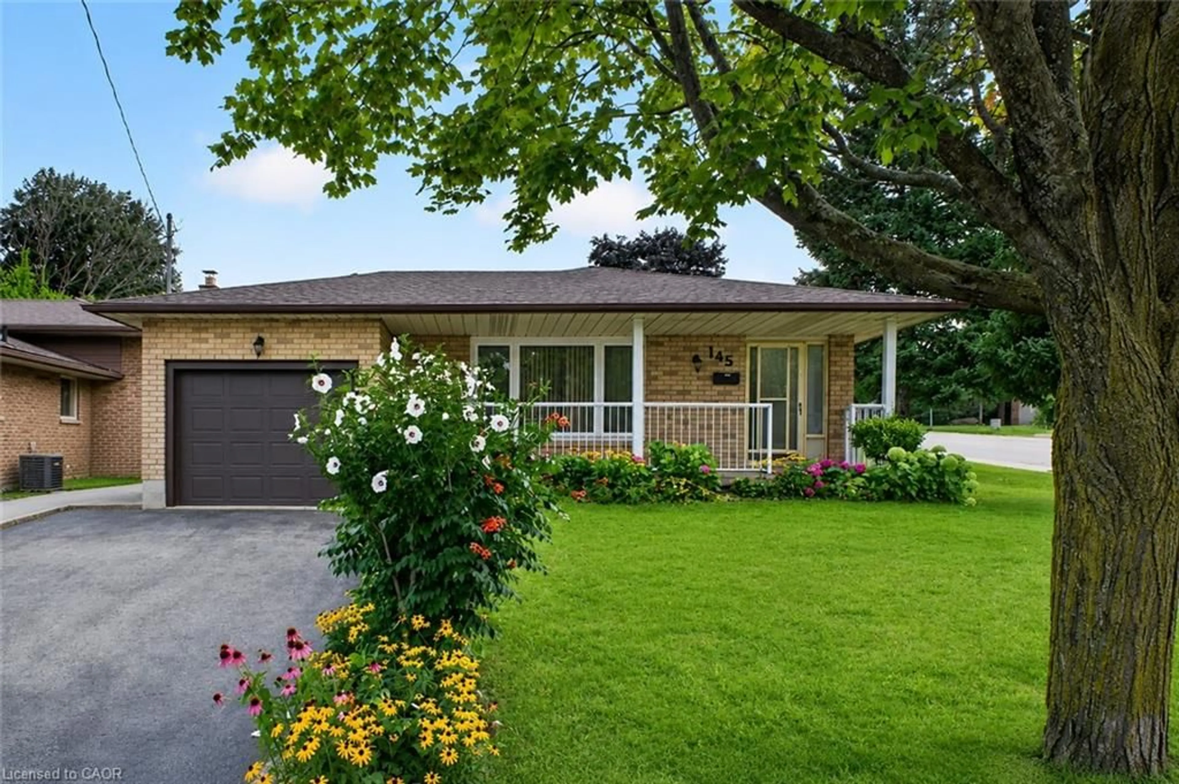 Home with brick exterior material, street for 145 Adis Ave, Hamilton Ontario L9C 6T9