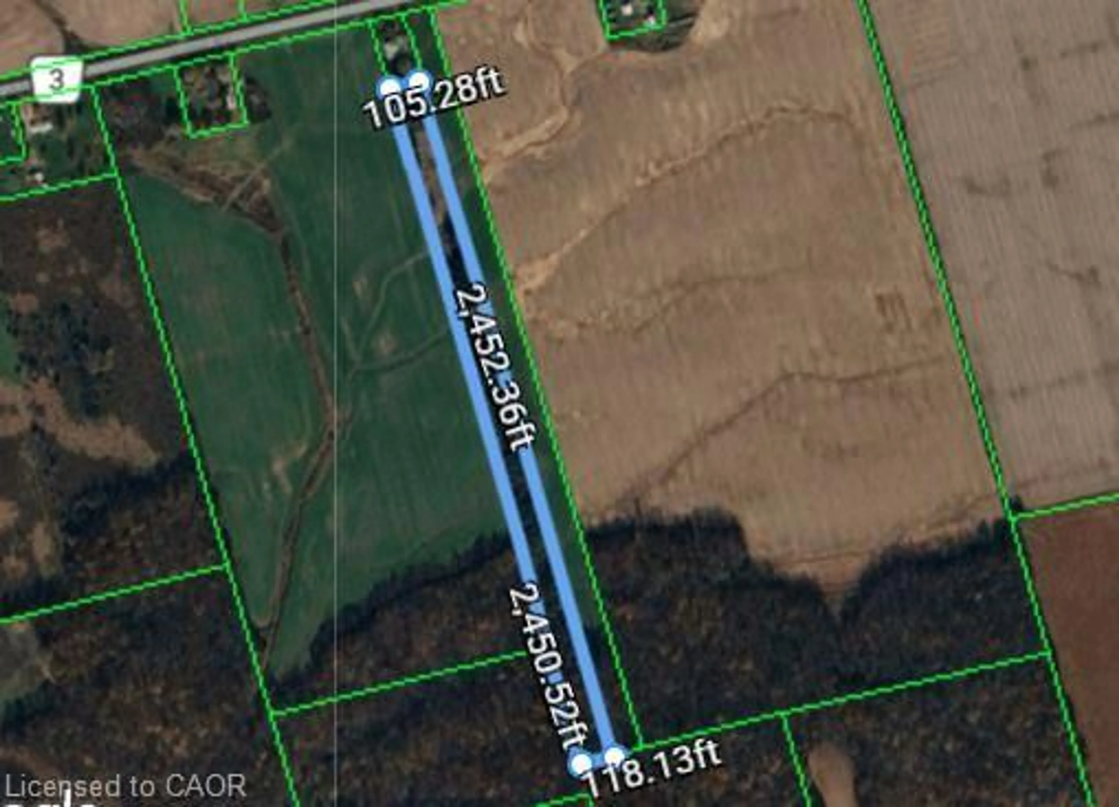 Picture of a map for PT LOT 17 Concession 1, Selkirk Ontario N0A 1P0