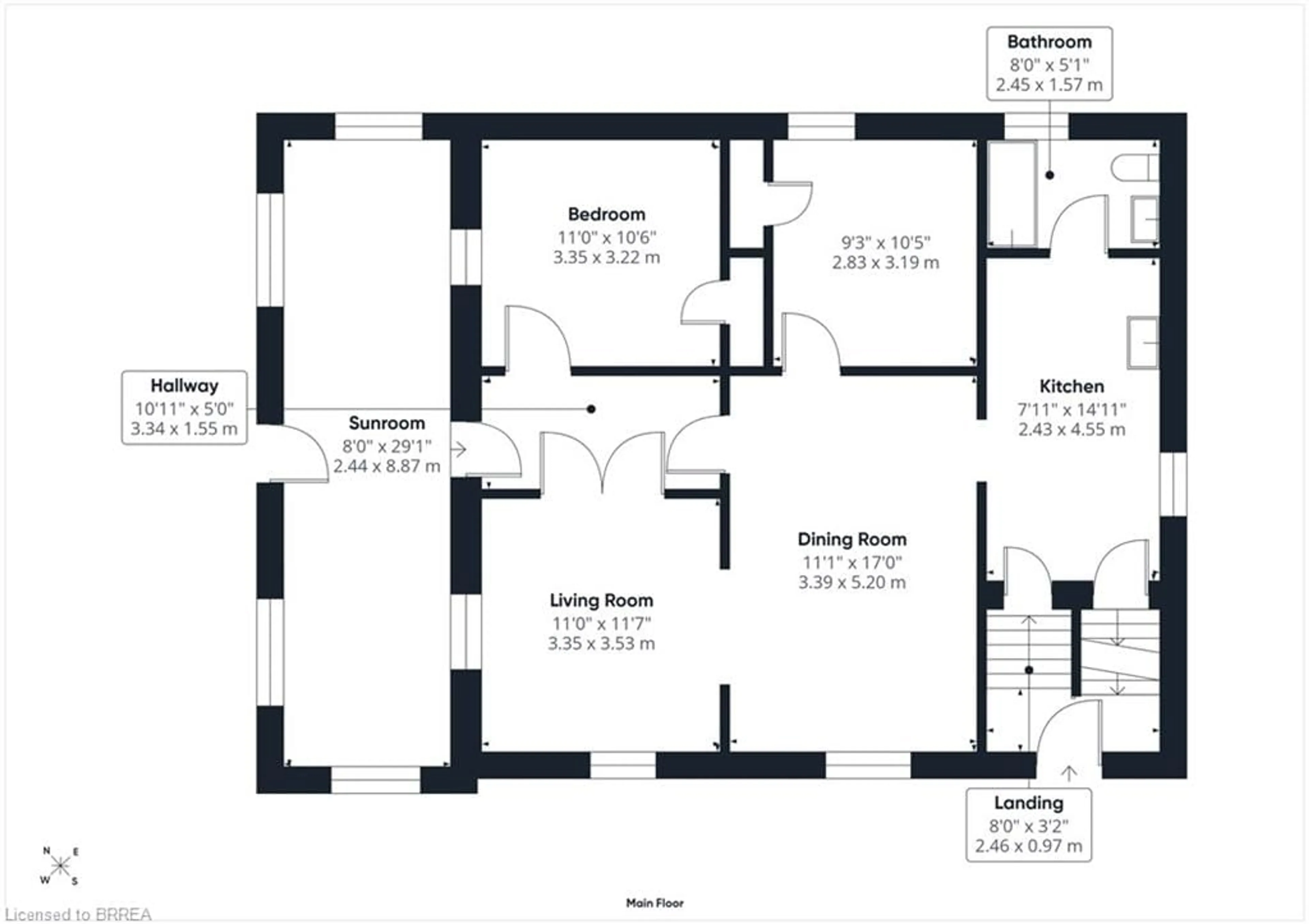 Floor plan for 565 Havelock St, Lucknow Ontario N0G 2H0