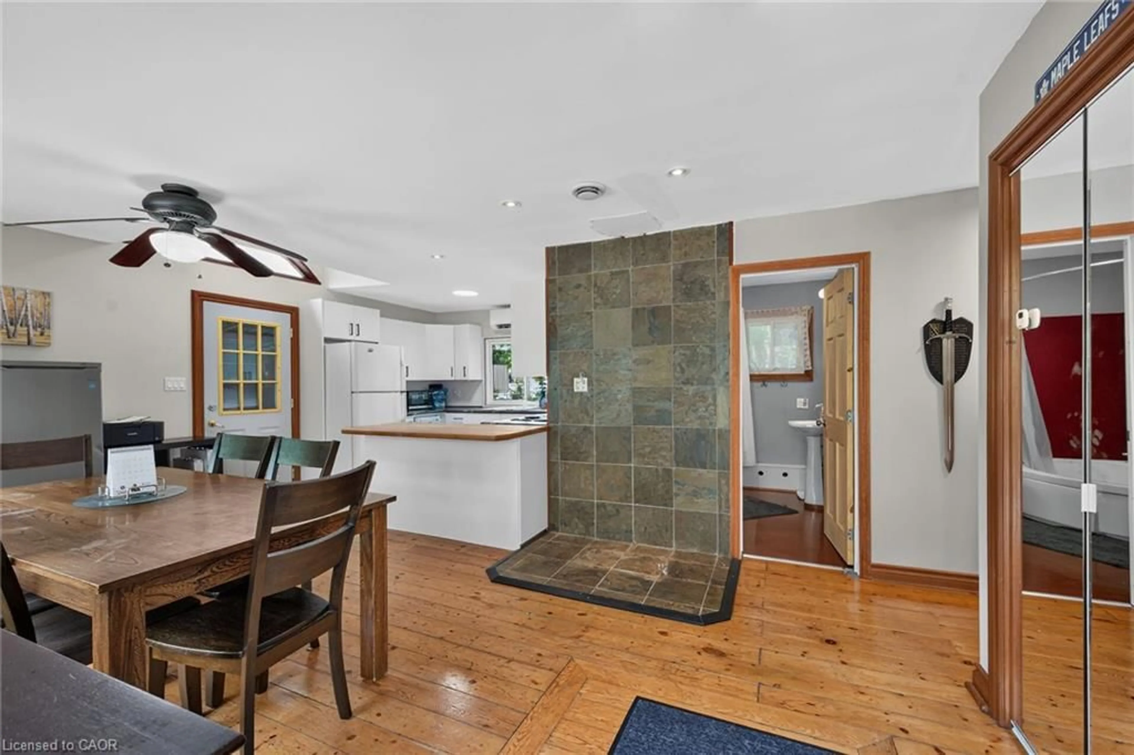Open concept kitchen, ceramic/tile floor for 64 Windy Line, Lowbanks Ontario N0A 1K0
