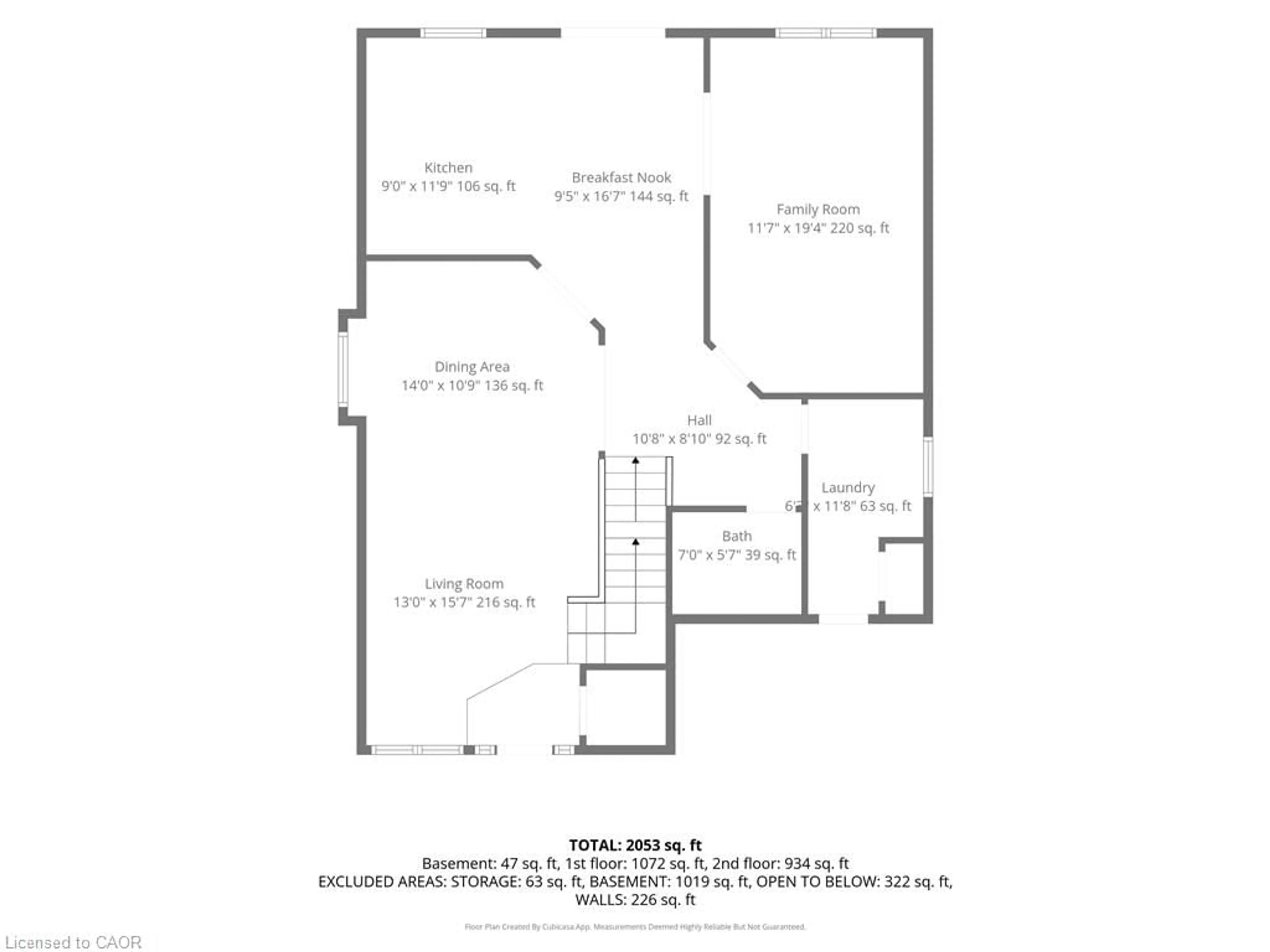 Floor plan for 6 Scottswood Lane, Caledonia Ontario N3W 2L6