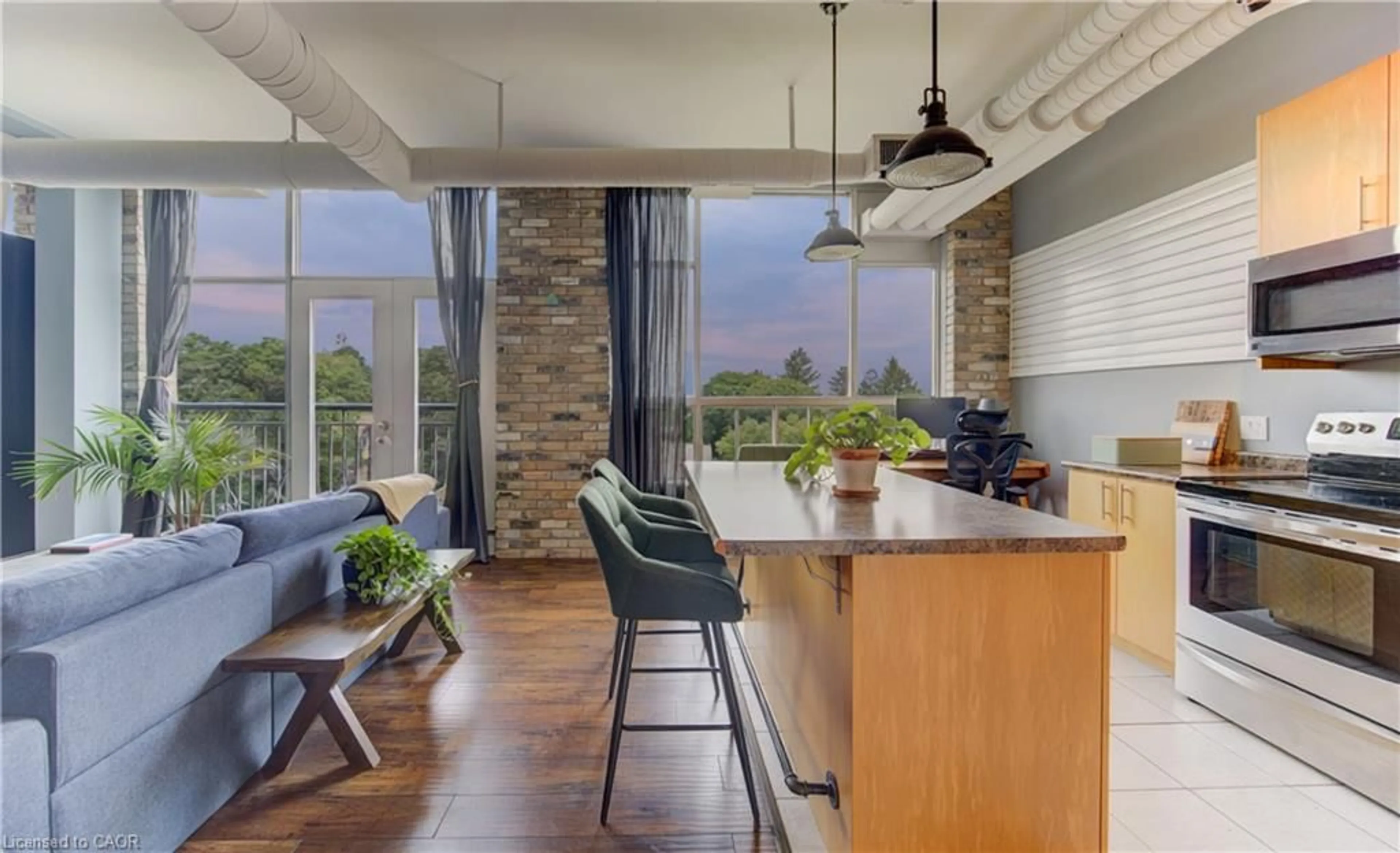 Open concept kitchen, unknown for 120 Mansion St #501, Kitchener Ontario N2H 0A1
