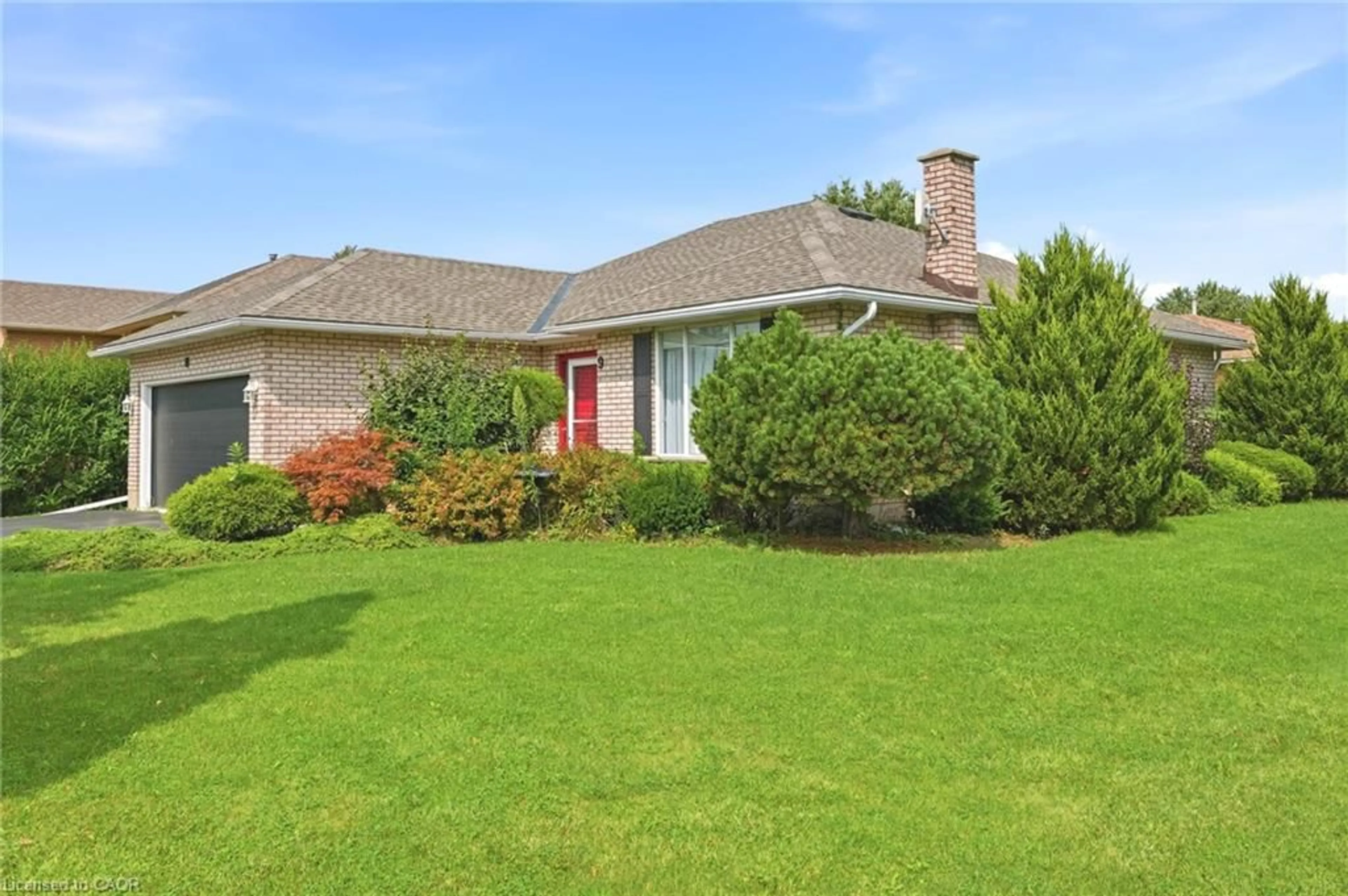 Home with brick exterior material, street for 9 Country Club Rd, Cayuga Ontario N0A 1E0