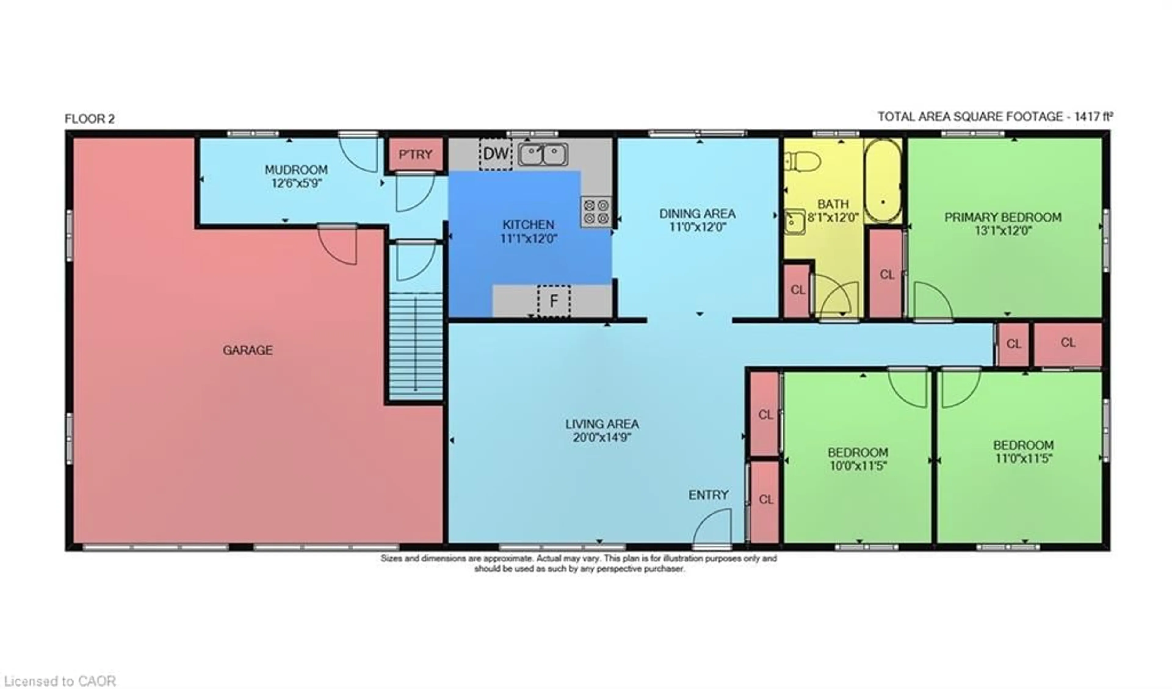 Floor plan for 3733 Highway 3, Hagersville Ontario N0A 1H0
