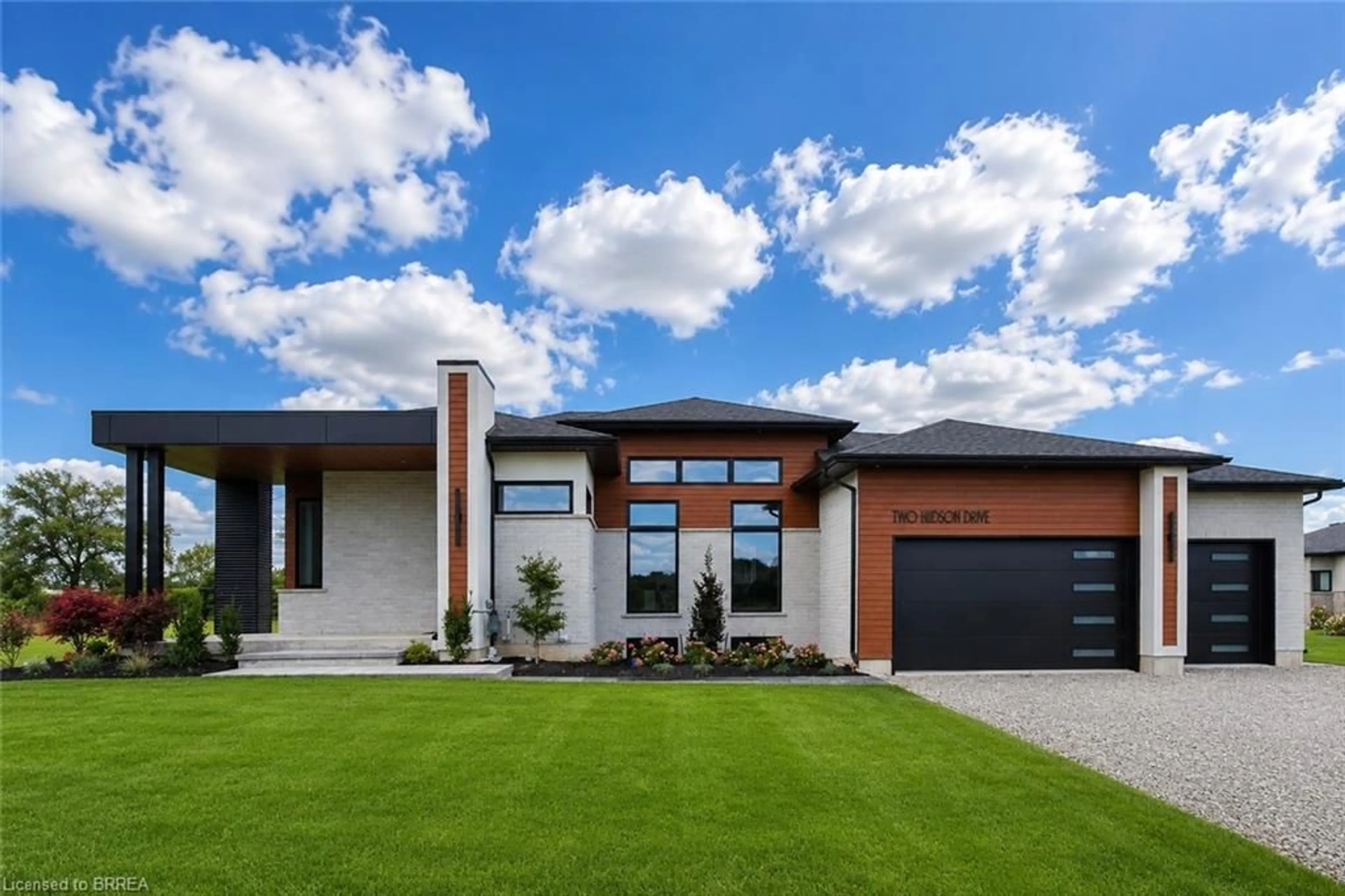 Home with brick exterior material, street for 2 Hudson Dr, Brantford Ontario N3T 6V6
