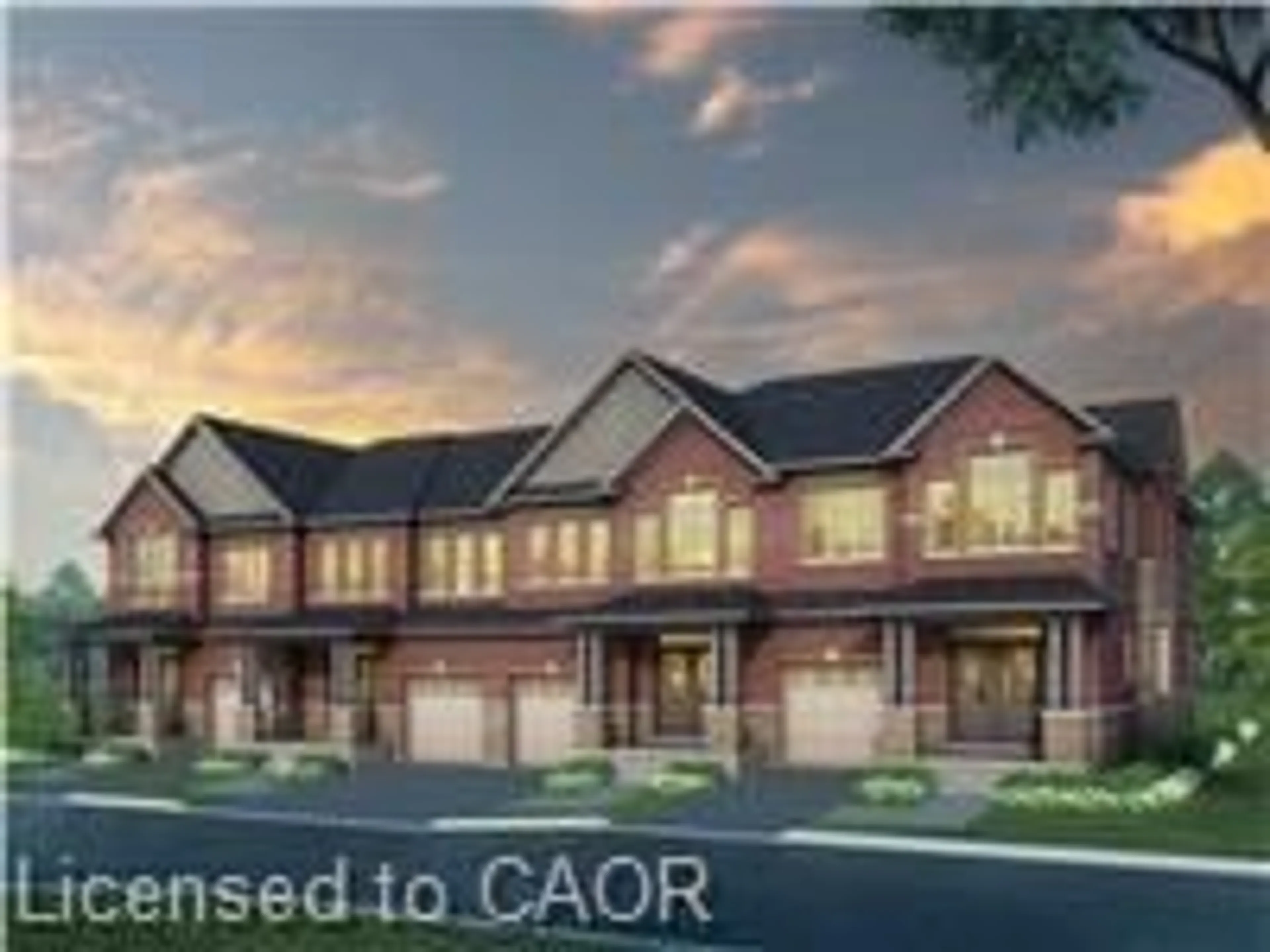Home with brick exterior material, street for 350 Robert Woolner St, Ayr Ontario N0B 1E0