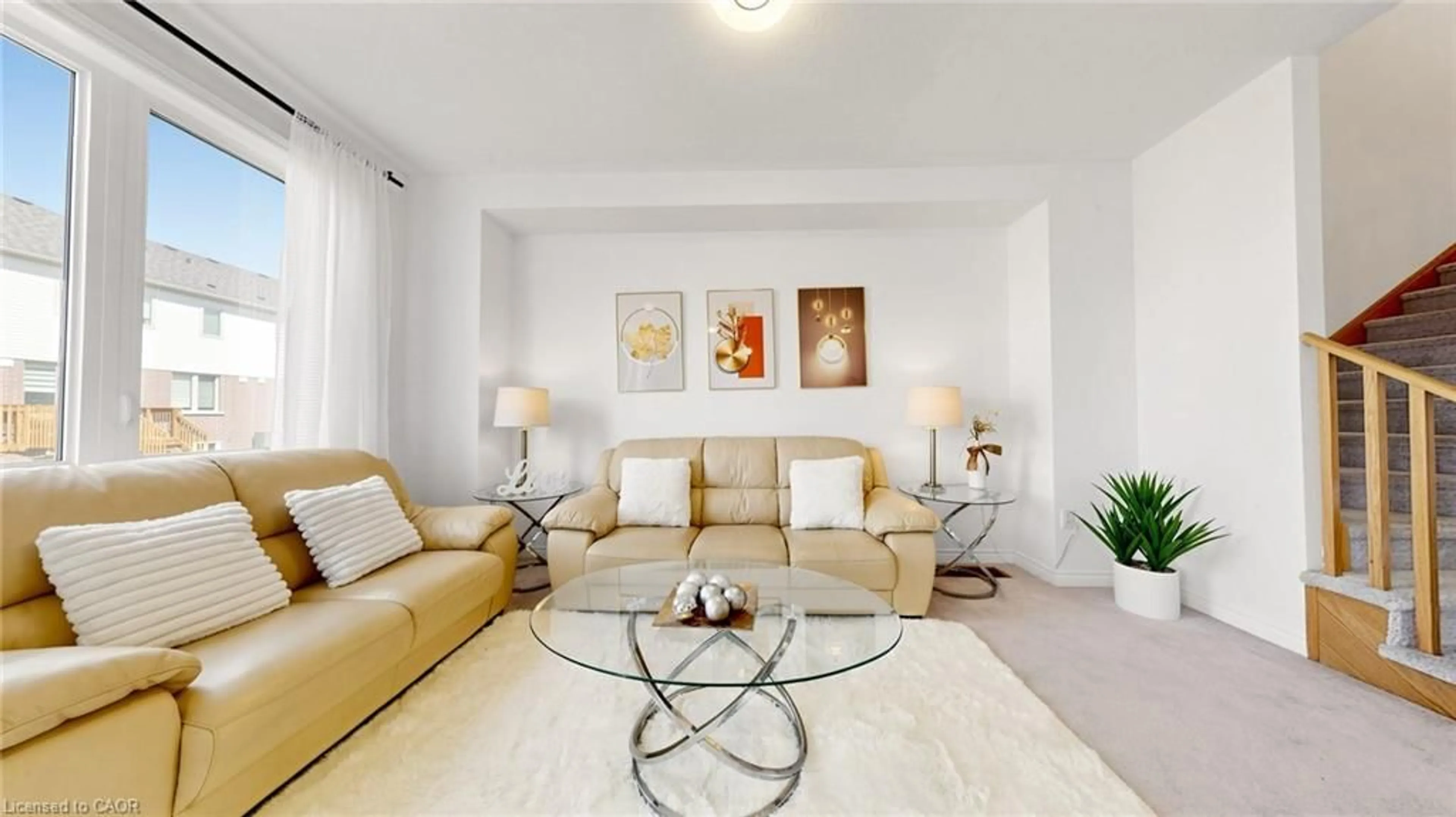 Living room with furniture, unknown for 12 Edminston Dr, Fergus Ontario N1M 0J3