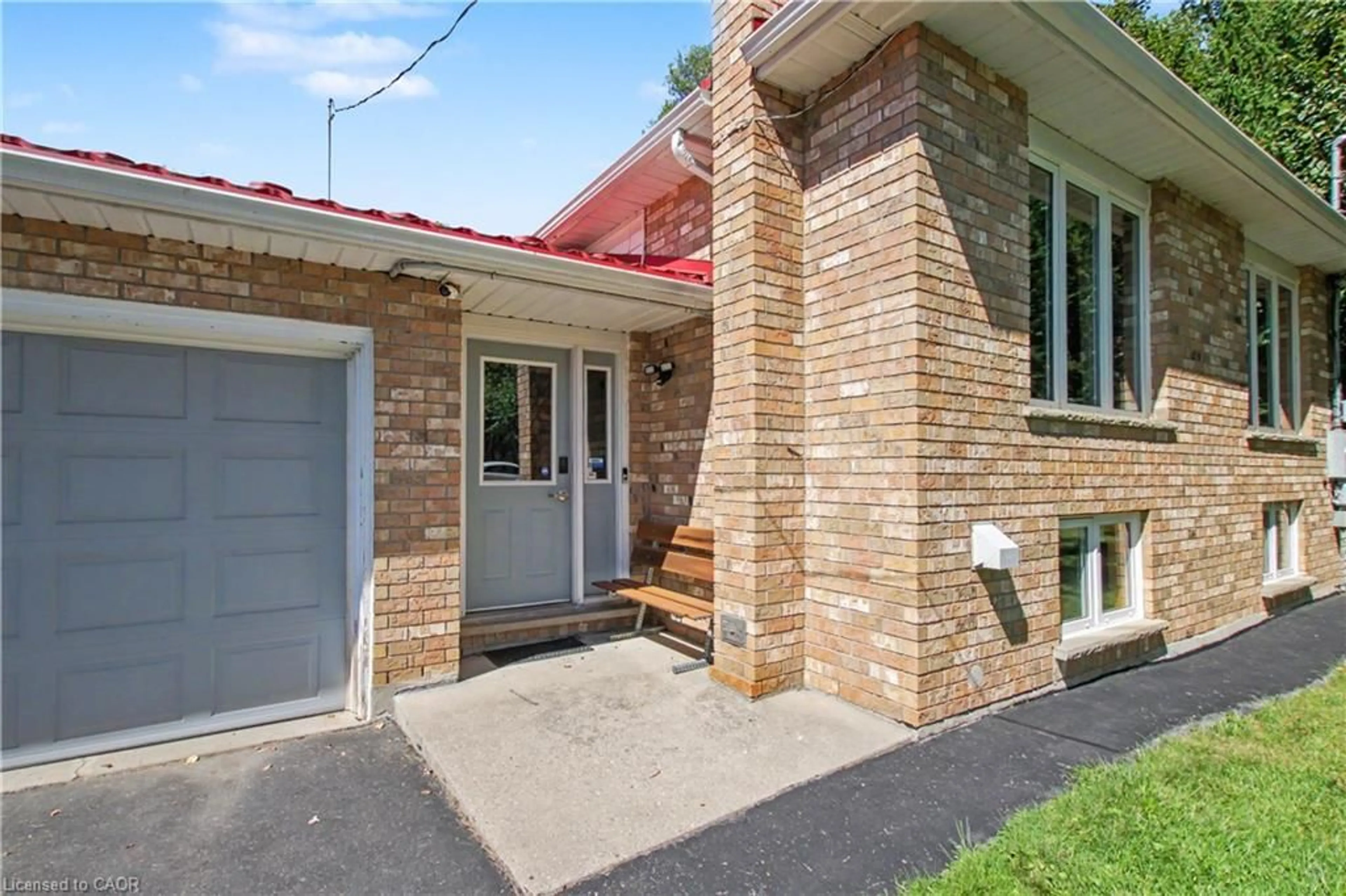 Home with brick exterior material, street for 16 Main St, Ayr Ontario N0B 1E0
