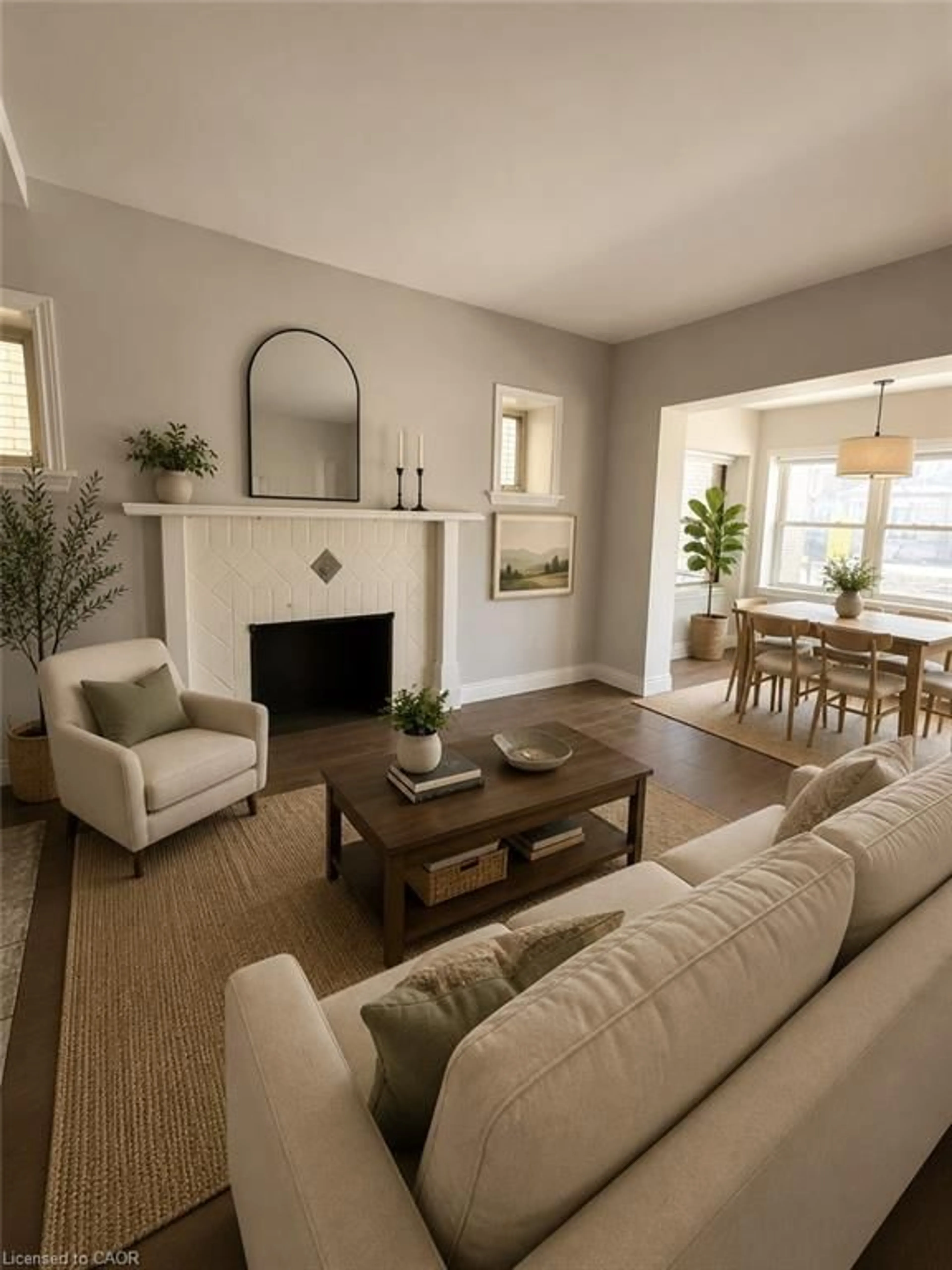 Living room with furniture, unknown for 947 Main St #1, Hamilton Ontario L8M 1M9