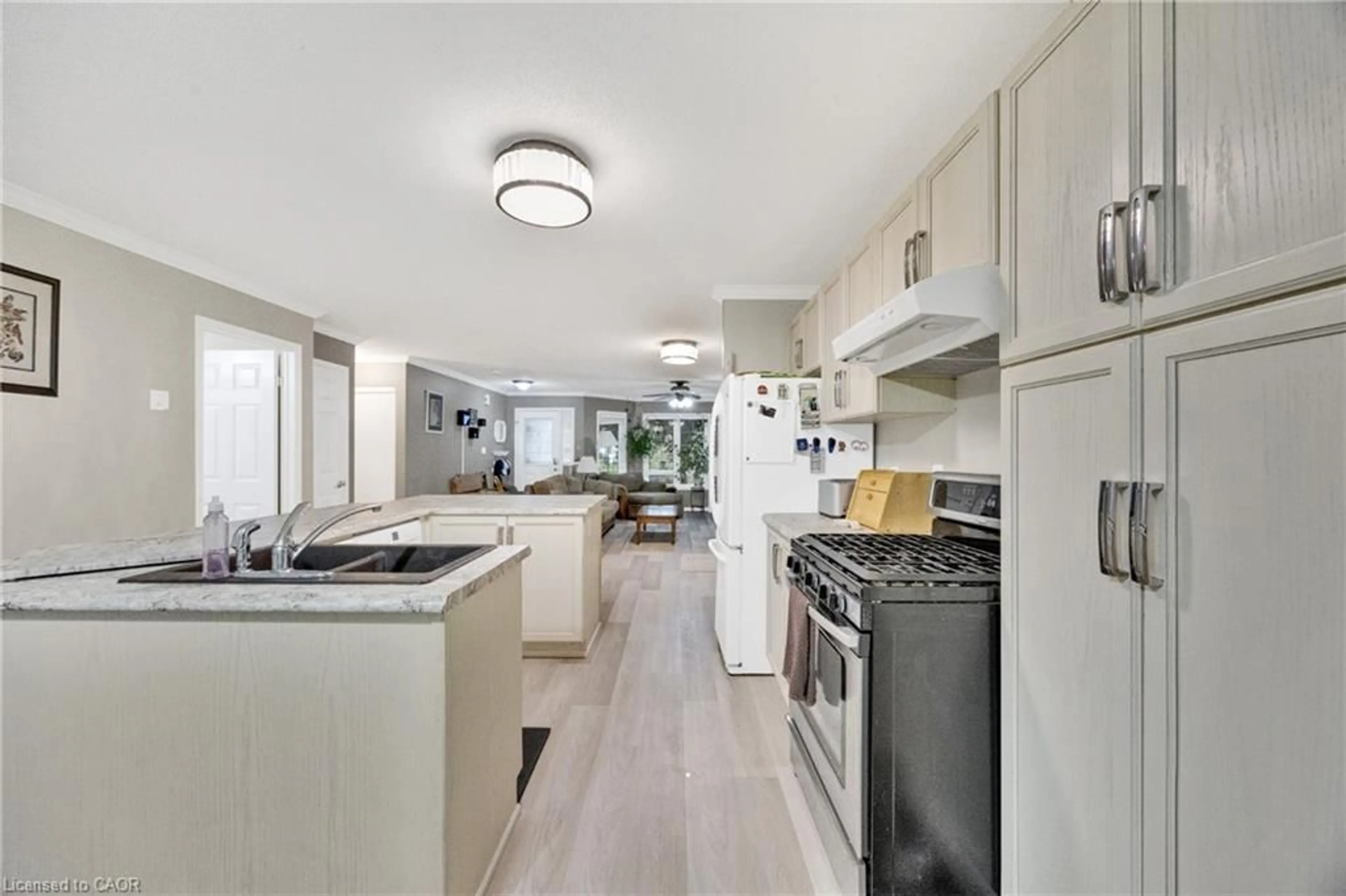 Open concept kitchen, ceramic/tile floor for 11 Mallard Walk, Port Rowan Ontario N0E 1M0