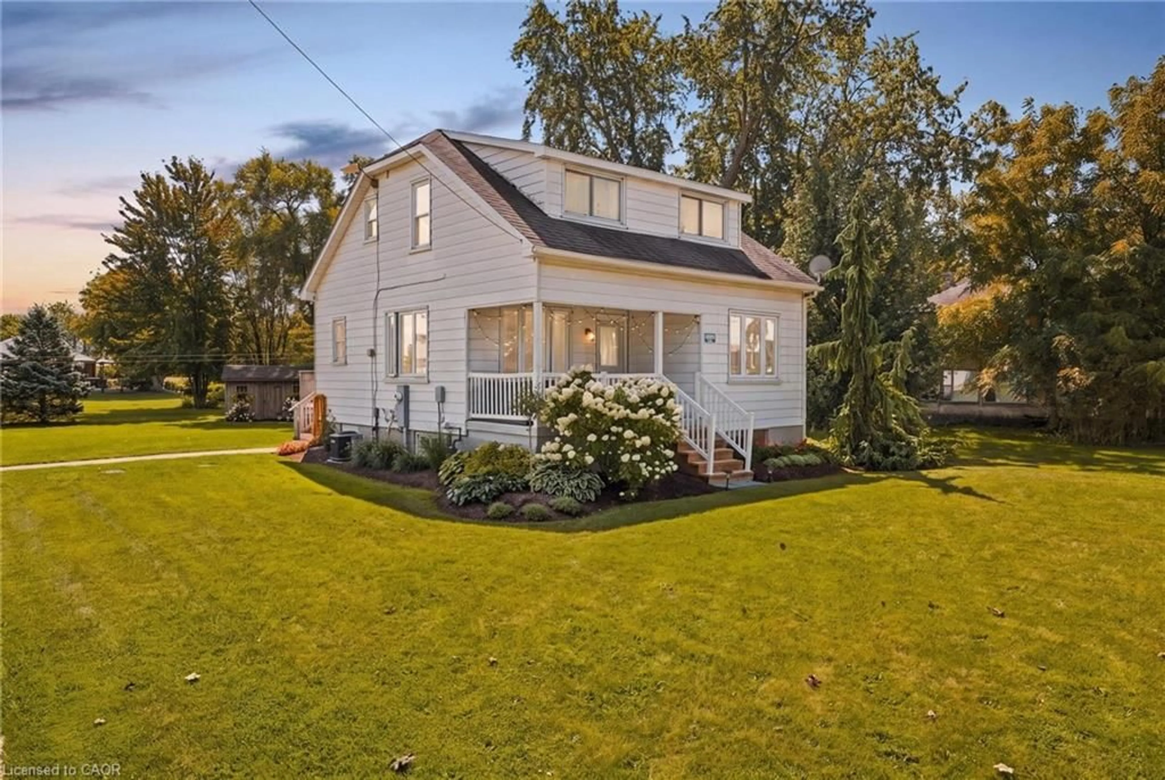 Home with vinyl exterior material, street for 6991 164 Rd, Newry Ontario N0G 1B0