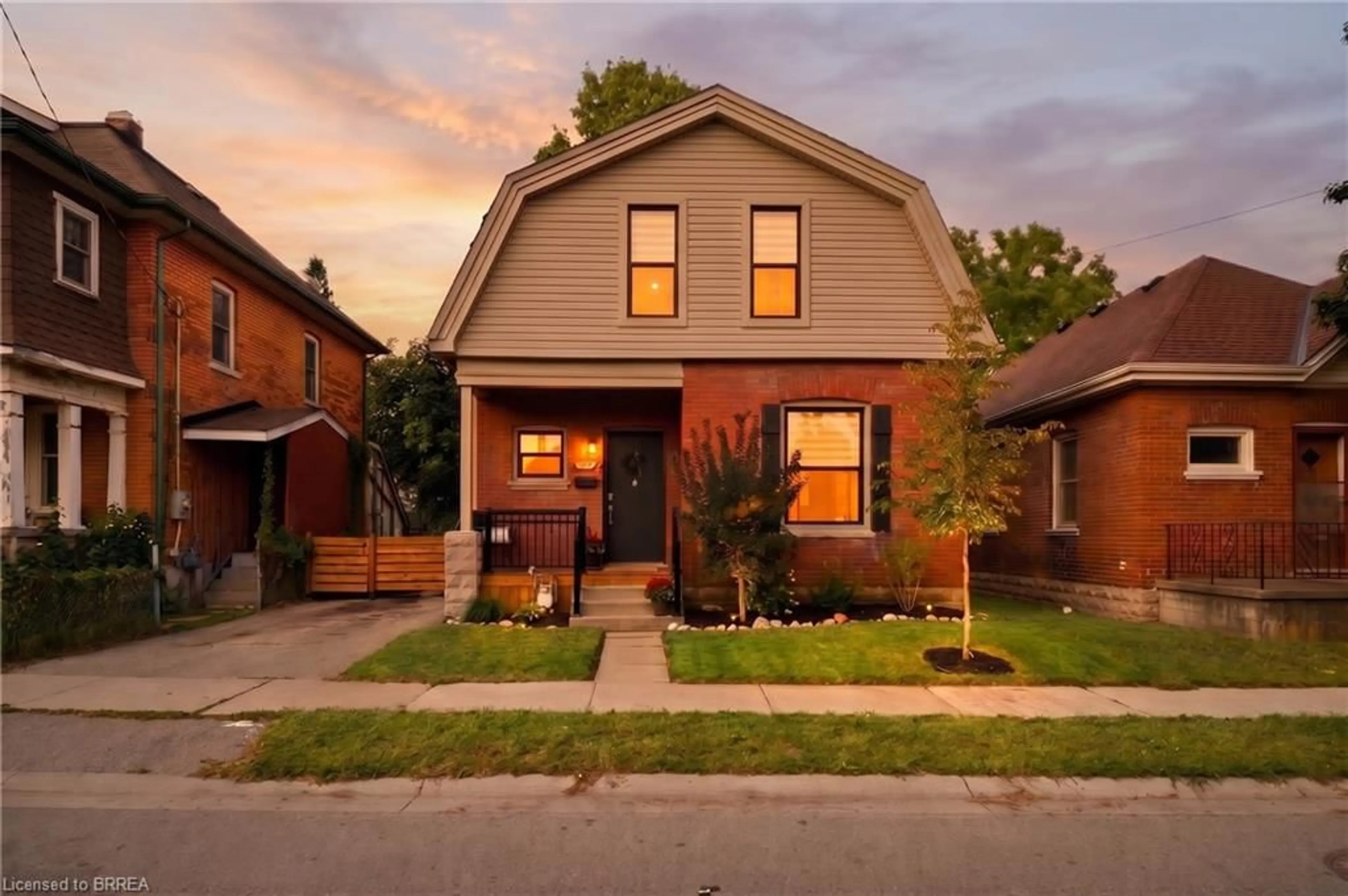 Home with brick exterior material, street for 14 Allenby Ave, Brantford Ontario N3S 1P8