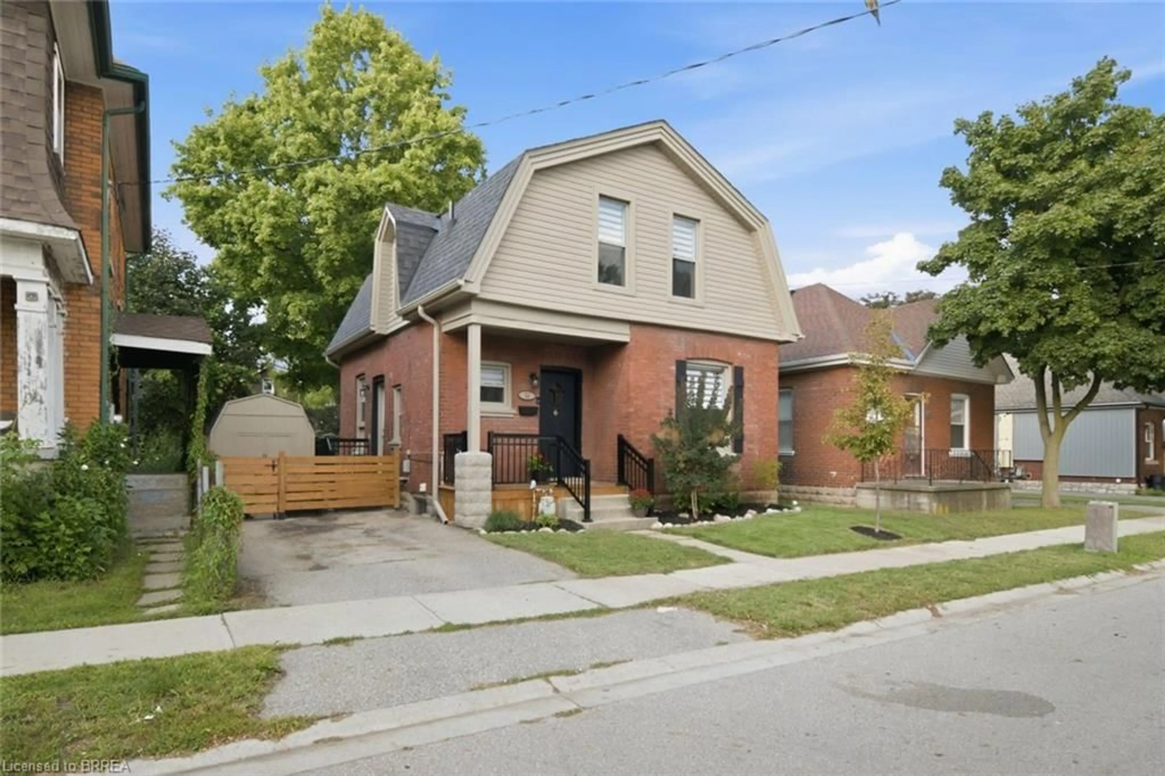 Home with brick exterior material, street for 14 Allenby Ave, Brantford Ontario N3S 1P8