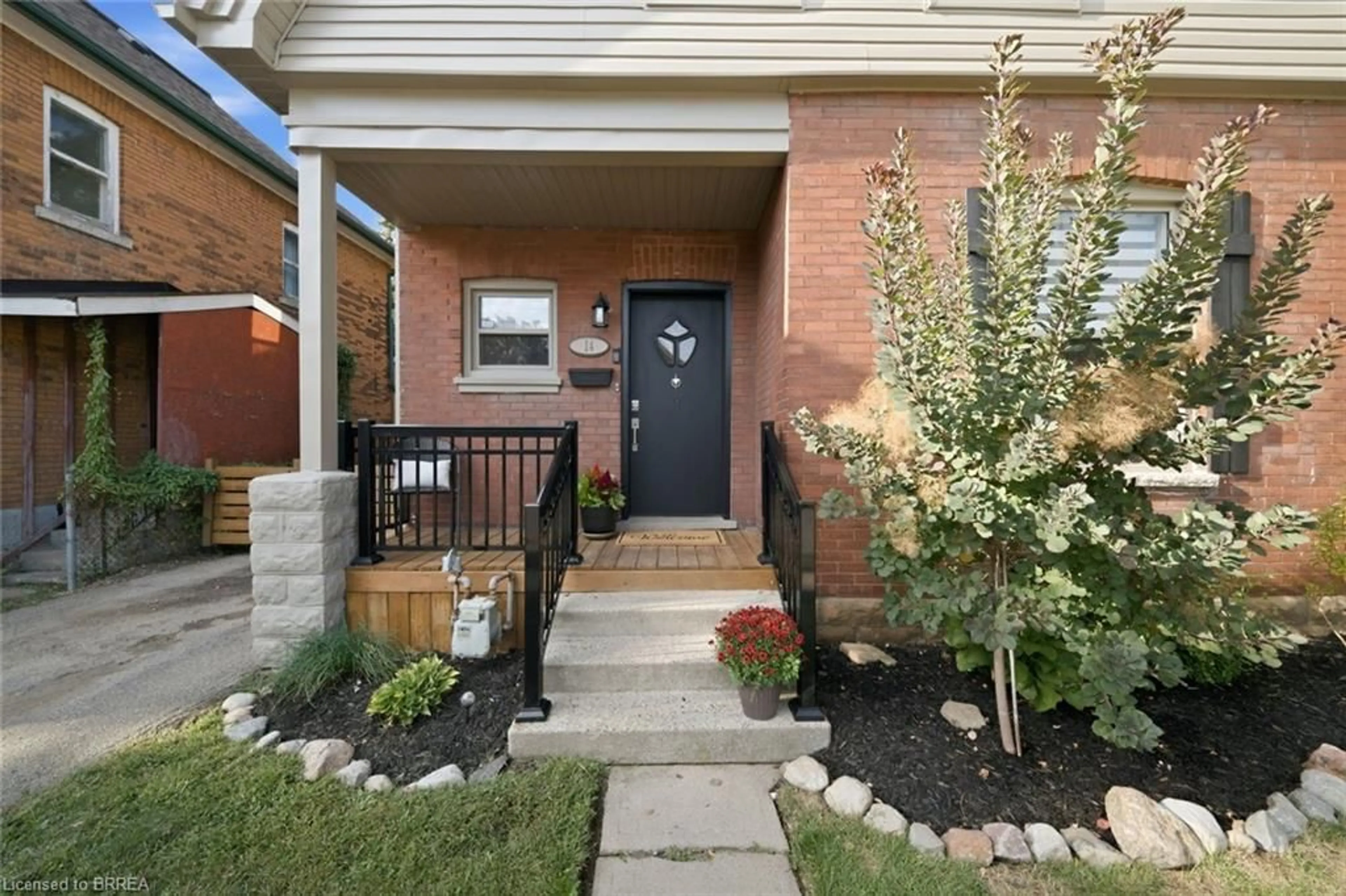 Home with brick exterior material, street for 14 Allenby Ave, Brantford Ontario N3S 1P8