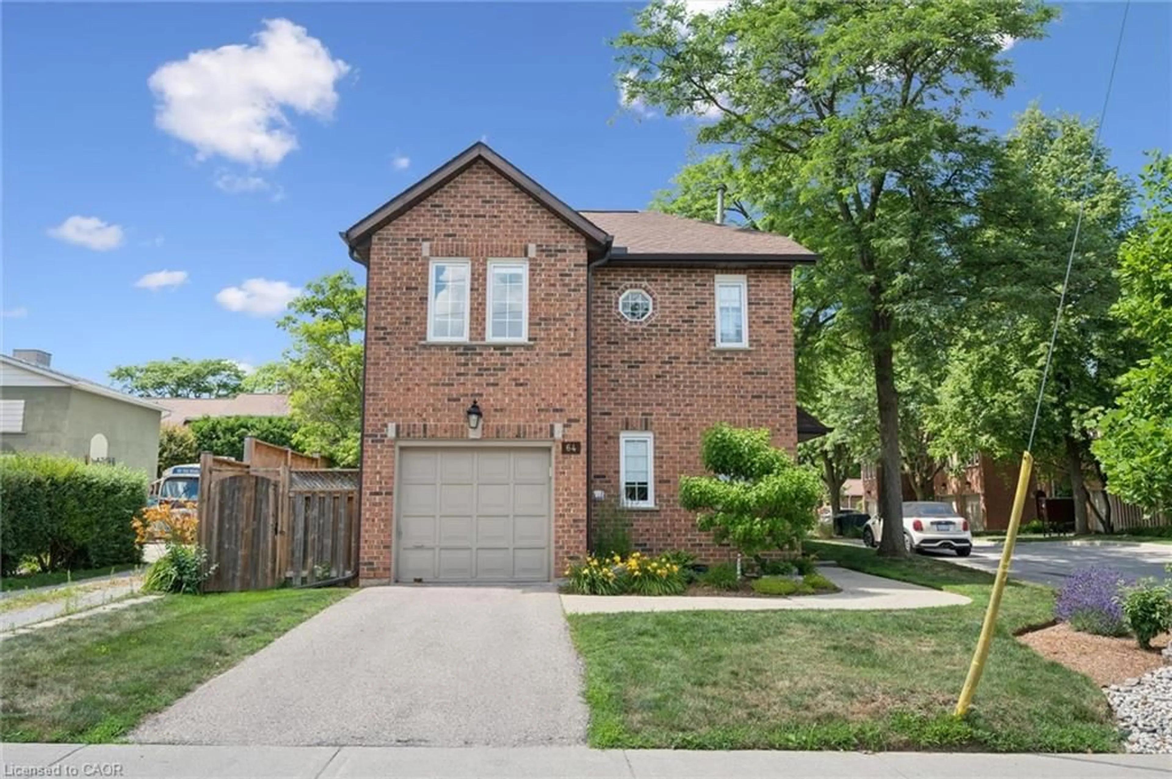Home with brick exterior material, street for 64 Allen St #1, Waterloo Ontario N2L 6H5