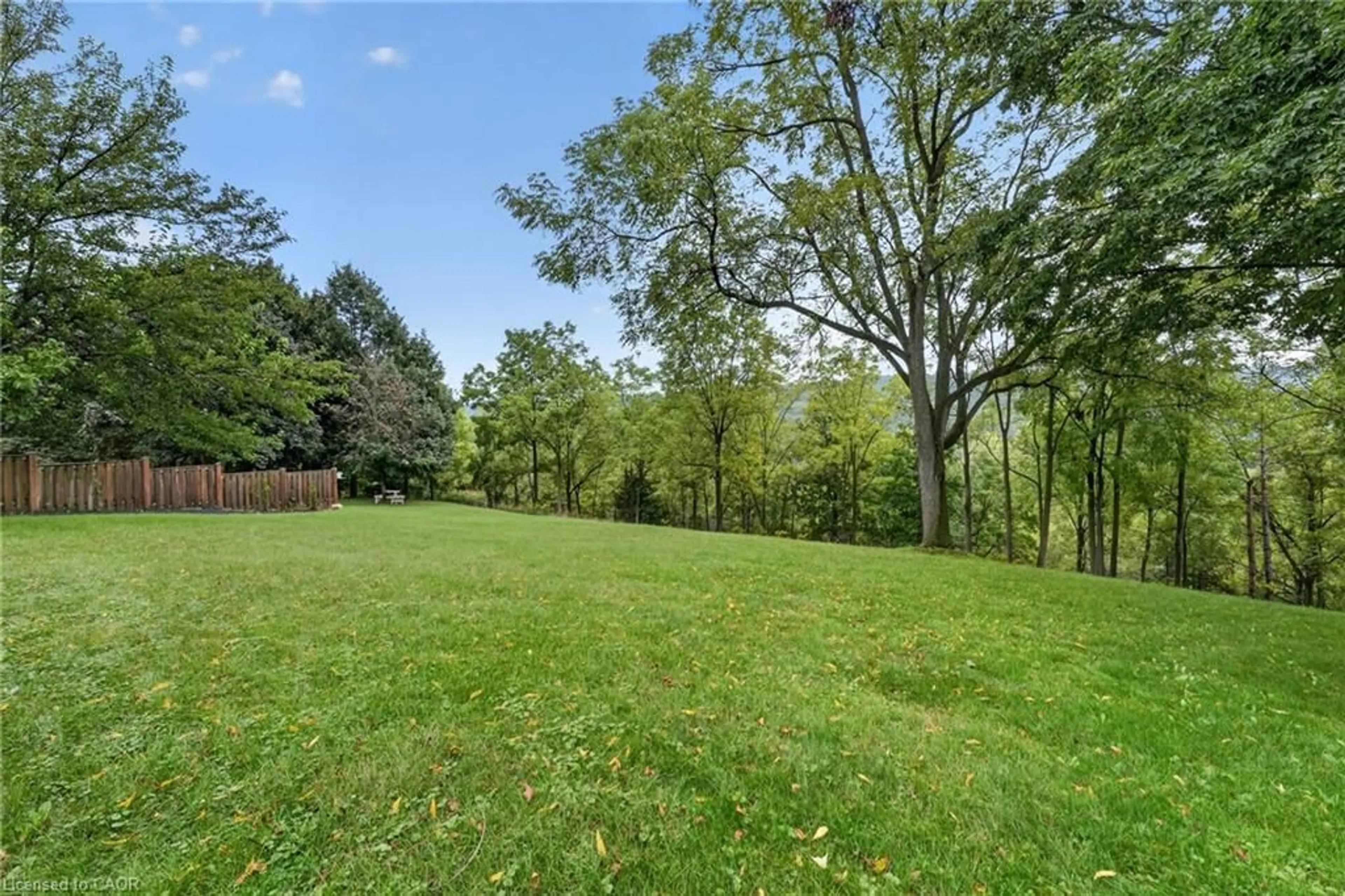 A pic from outside/outdoor area/front of a property/back of a property/a pic from drone, forest/trees view for 16 Elk St, St. Catharines Ontario L2S 1A2