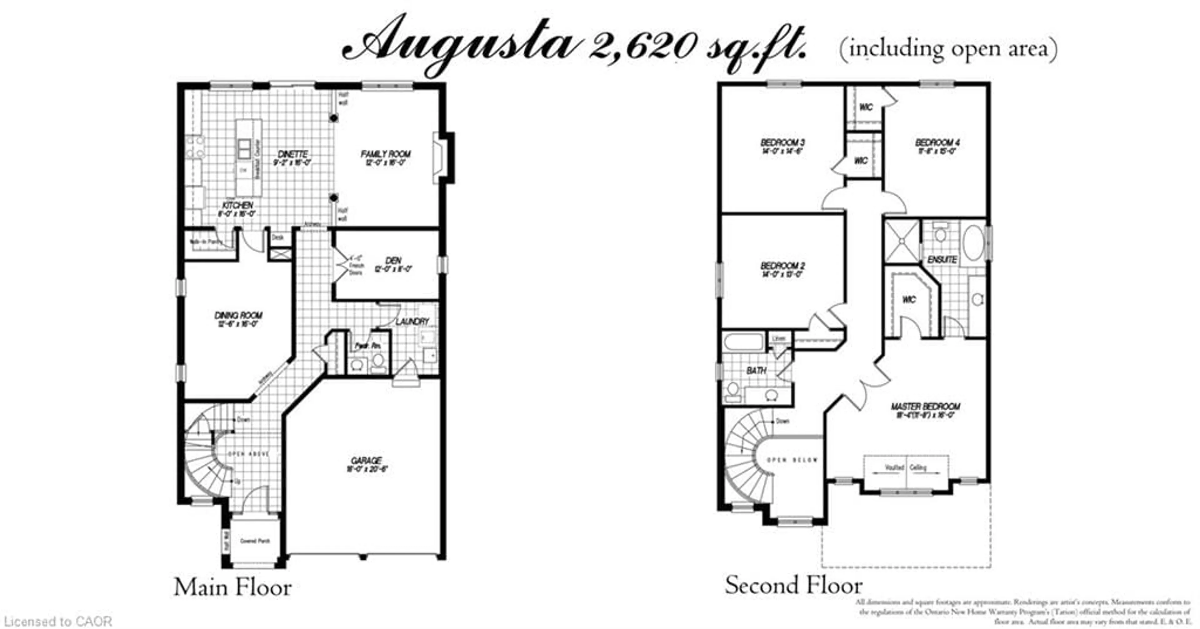 Floor plan for LOT 10 Kellogg Ave, Hamilton Ontario L0R 1W0