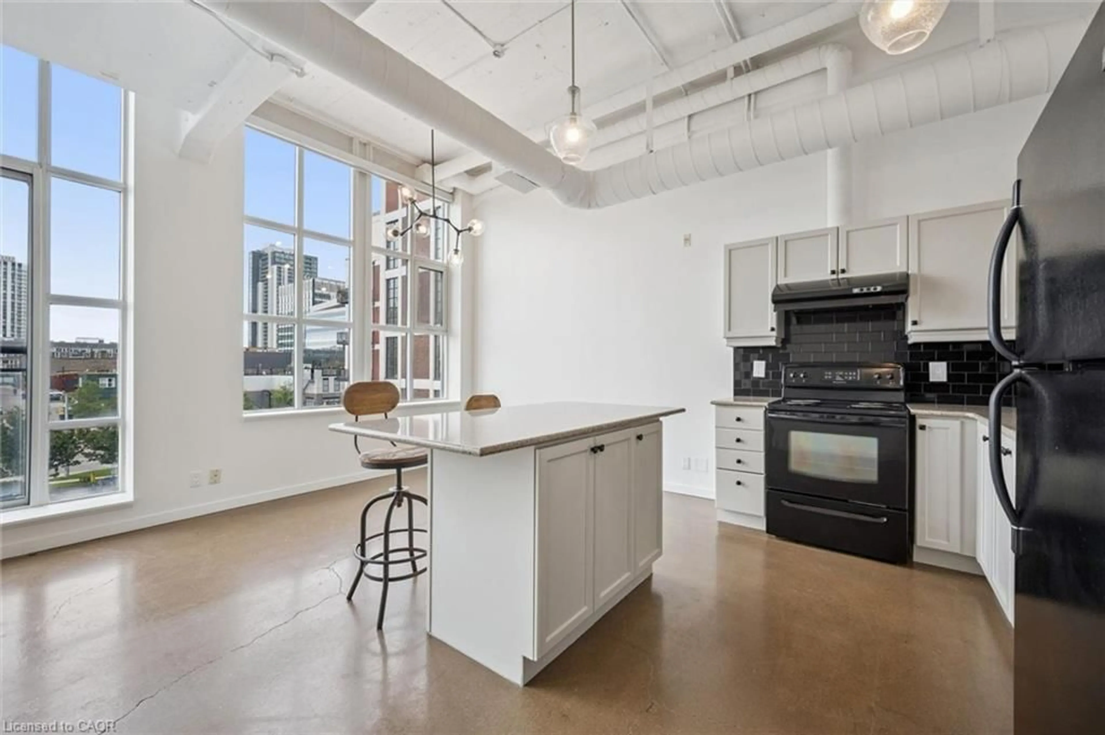 Open concept kitchen, unknown for 404 King St #317, Kitchener Ontario N2G 4Z9