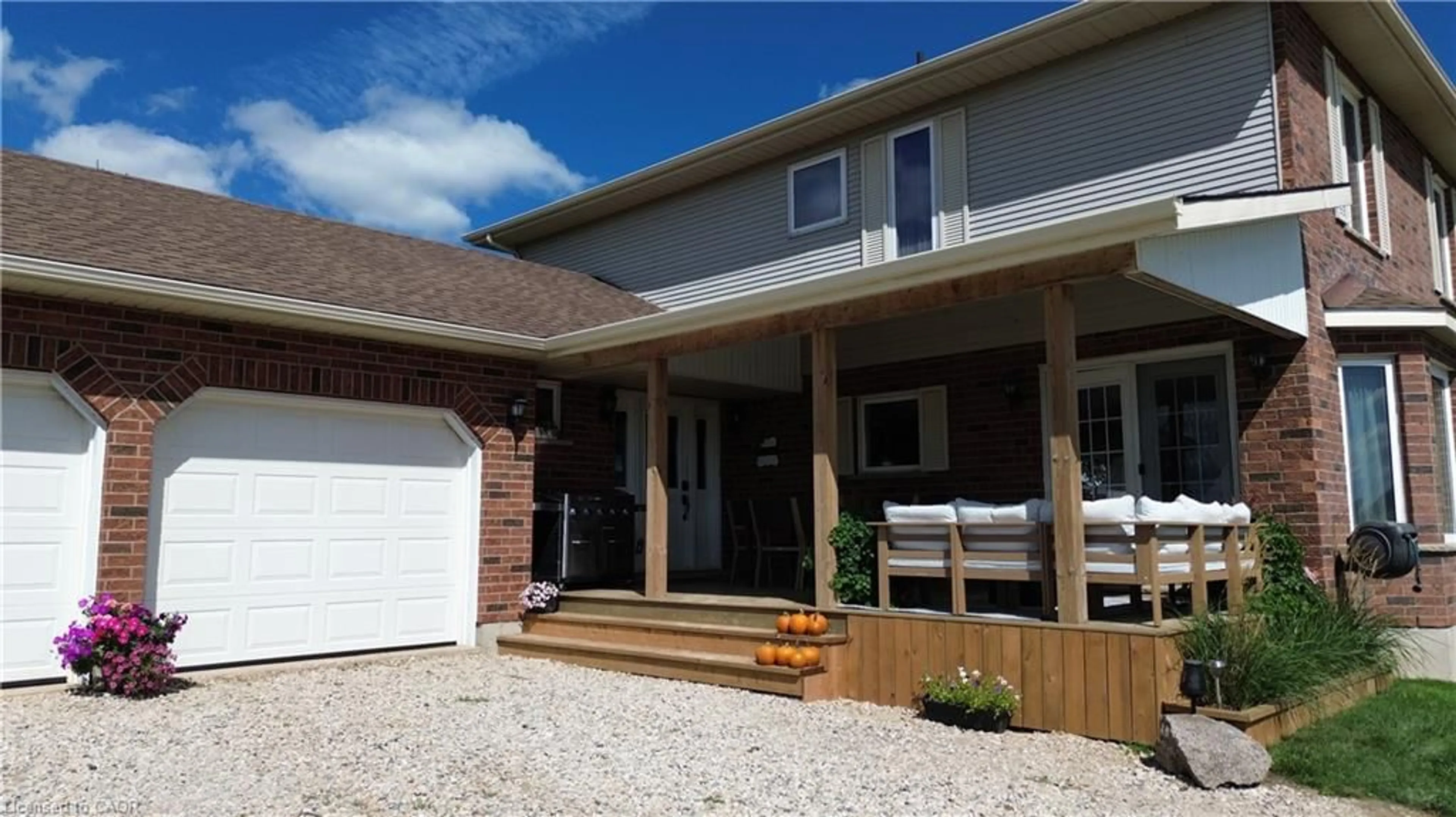 Home with brick exterior material, street for 5351 Perth Line 86 Rd, Listowel Ontario N4W 3G8