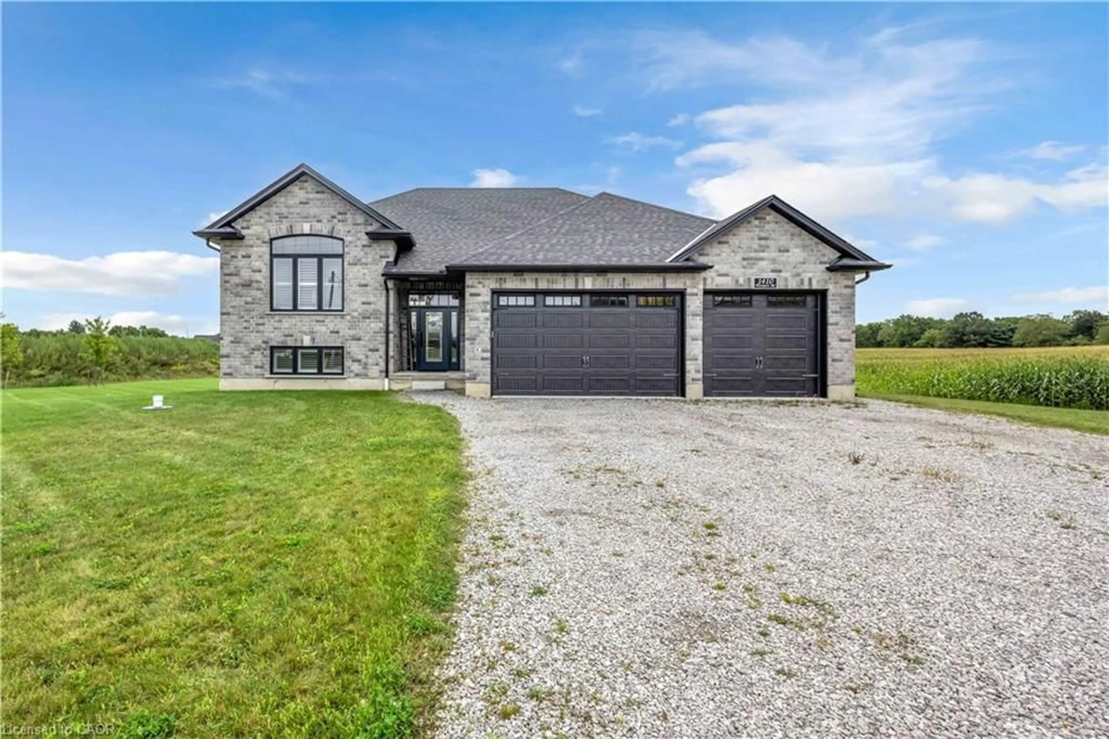 Home with brick exterior material, building for 1410 Thompson Rd, Waterford Ontario N0E 1Y0
