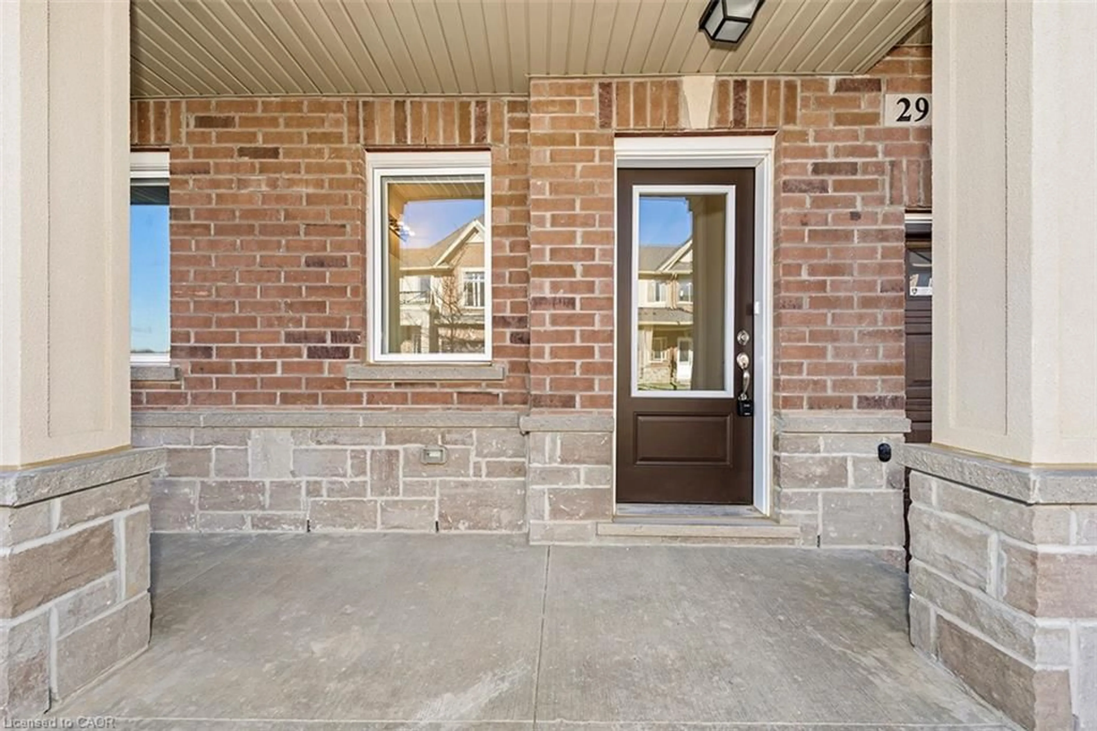 Home with brick exterior material, street for 205 Thames Way #29, Mount Hope Ontario L0R 1W0