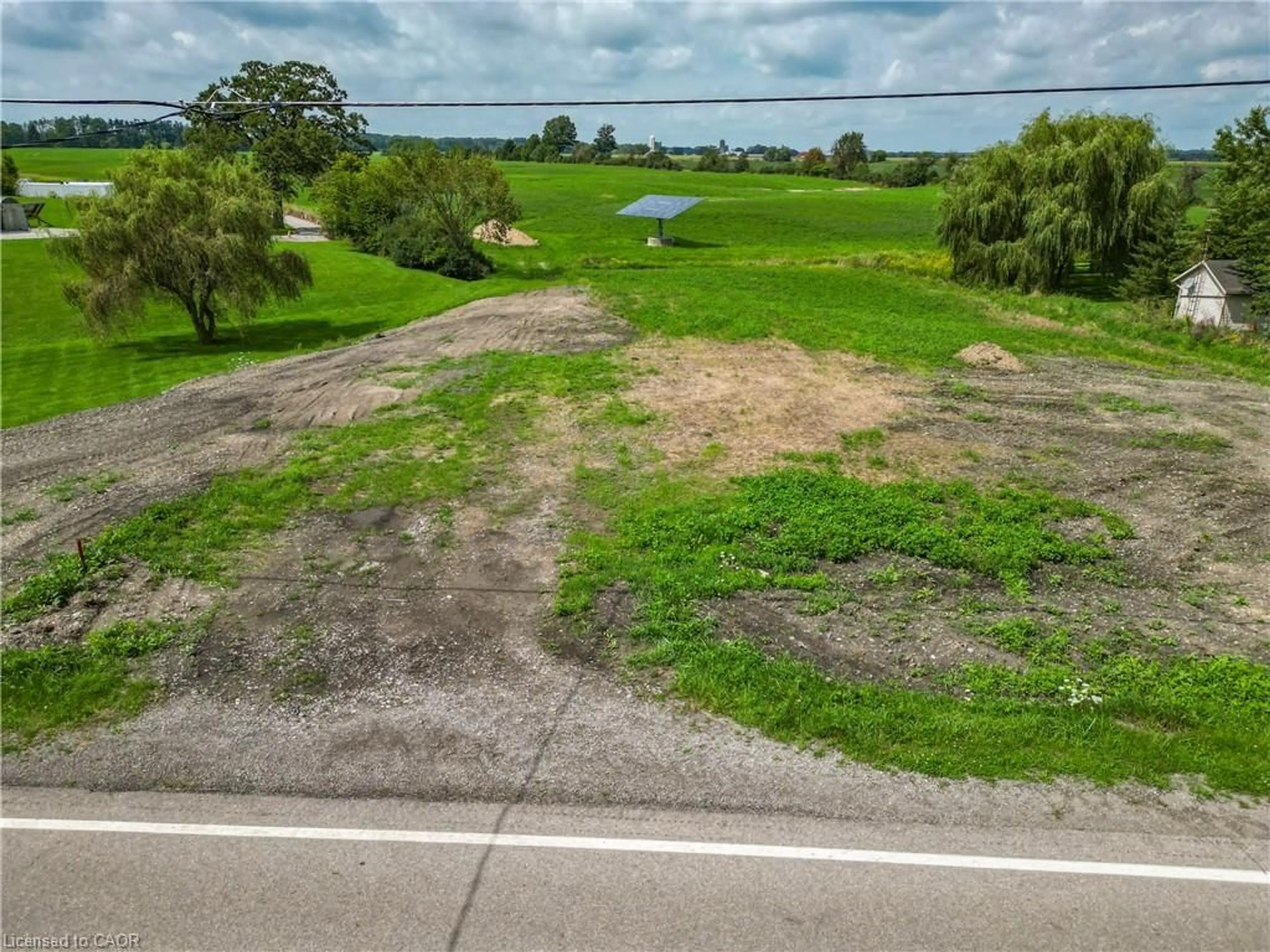 A pic from outside/outdoor area/front of a property/back of a property/a pic from drone, water/lake/river/ocean view for PT LT 6-7 Robinson Rd, Dunnville Ontario N1A 2W1