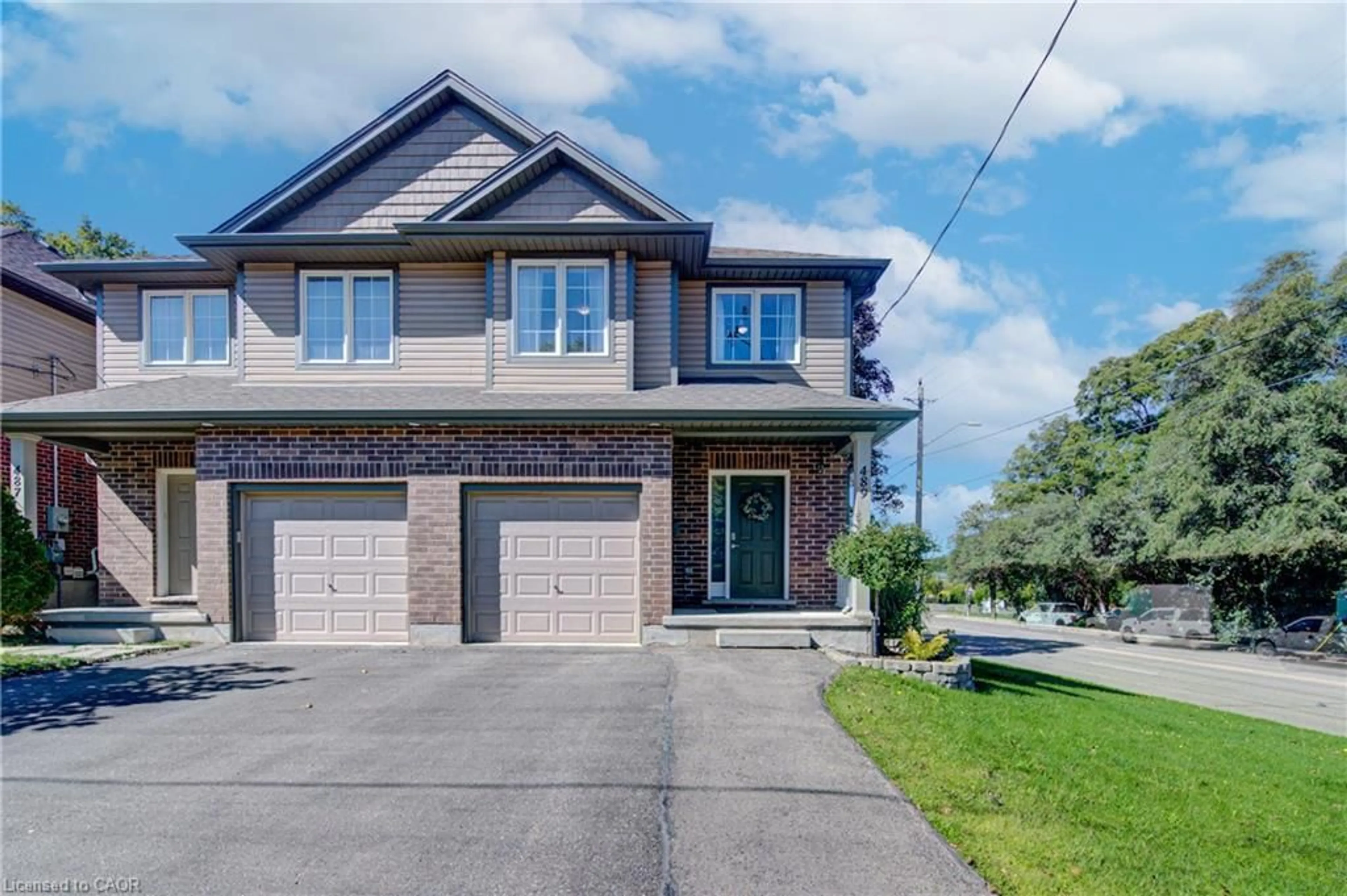 Home with brick exterior material, street for 489 Leander Pl, Kitchener Ontario N2K 1N4