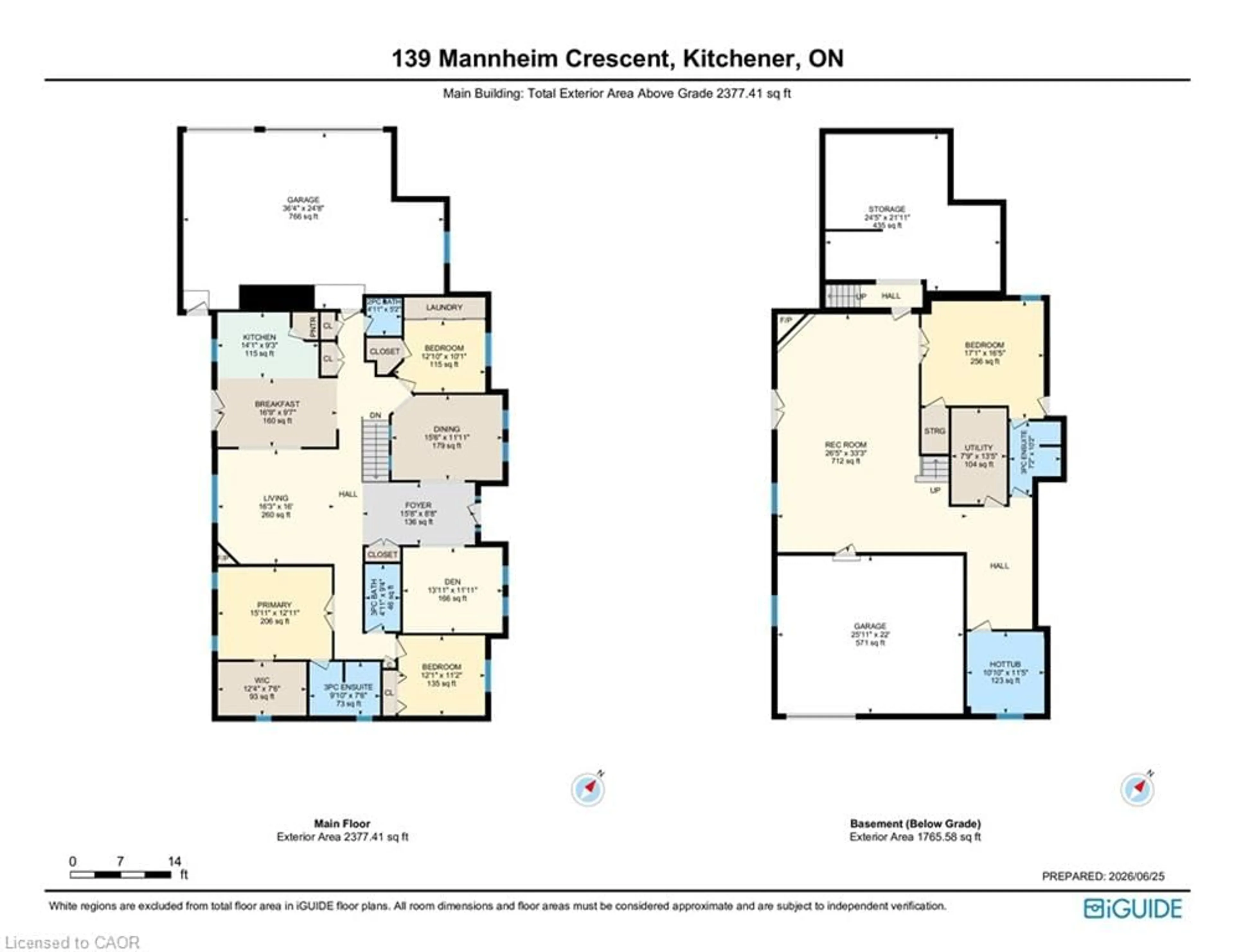 Floor plan for 139 Mannheim Cres, Mannheim Ontario N0B 2H0
