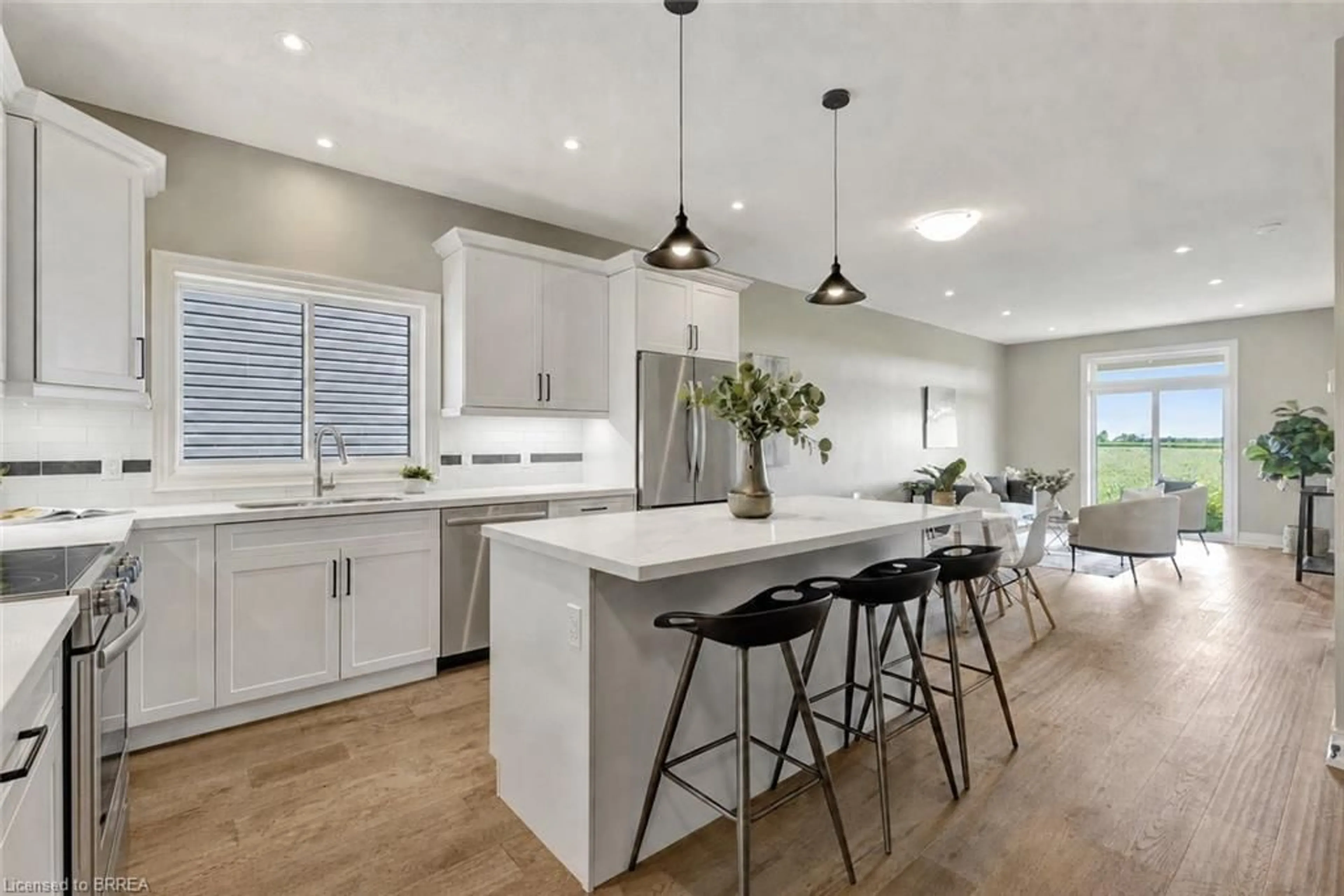 Contemporary kitchen, unknown for 227 Lafayette St, Jarvis Ontario N0A 1J0